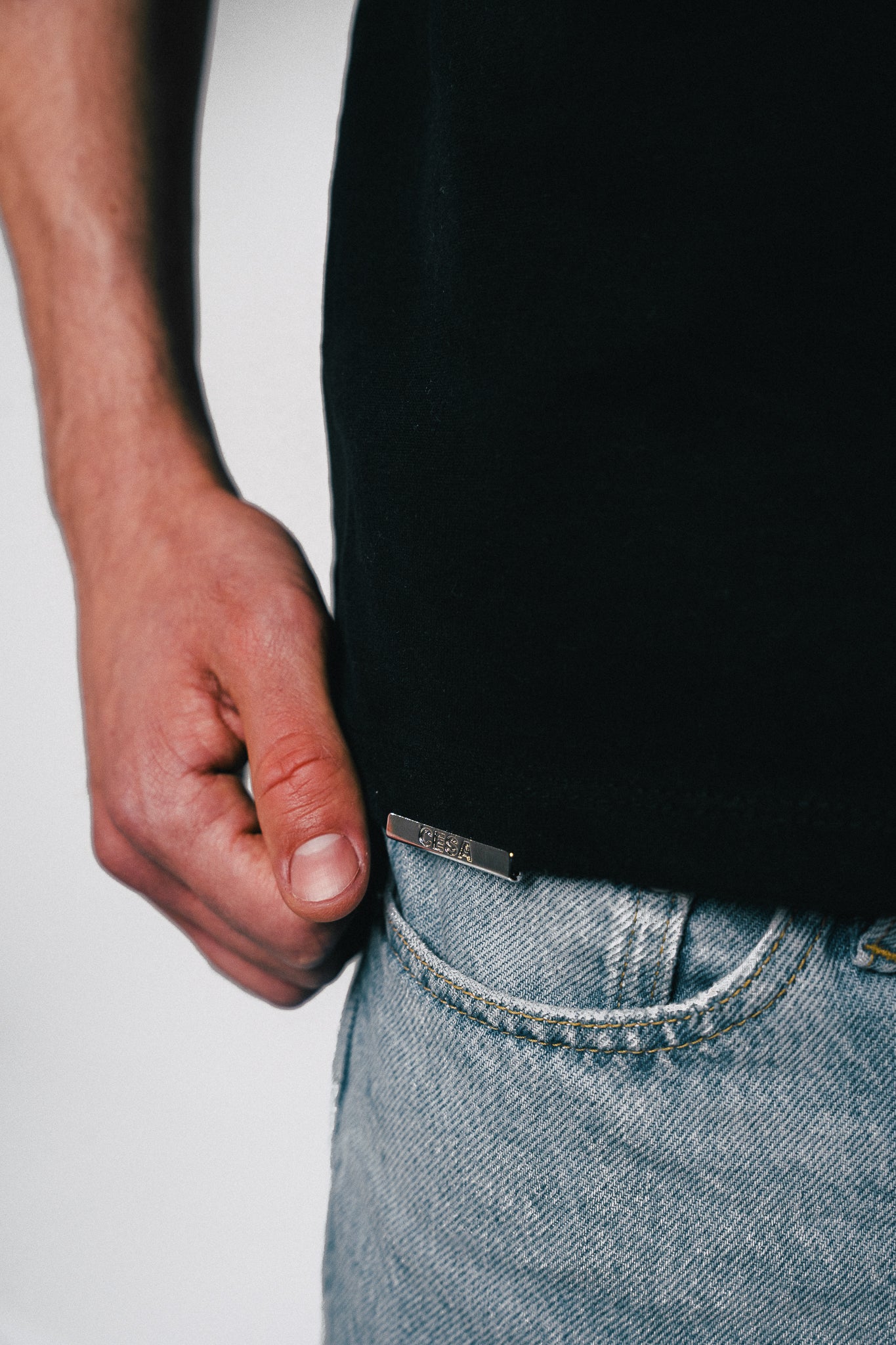 CLASSIC HEAVY SHIRT "MAKE A STATMENT-BLACK"