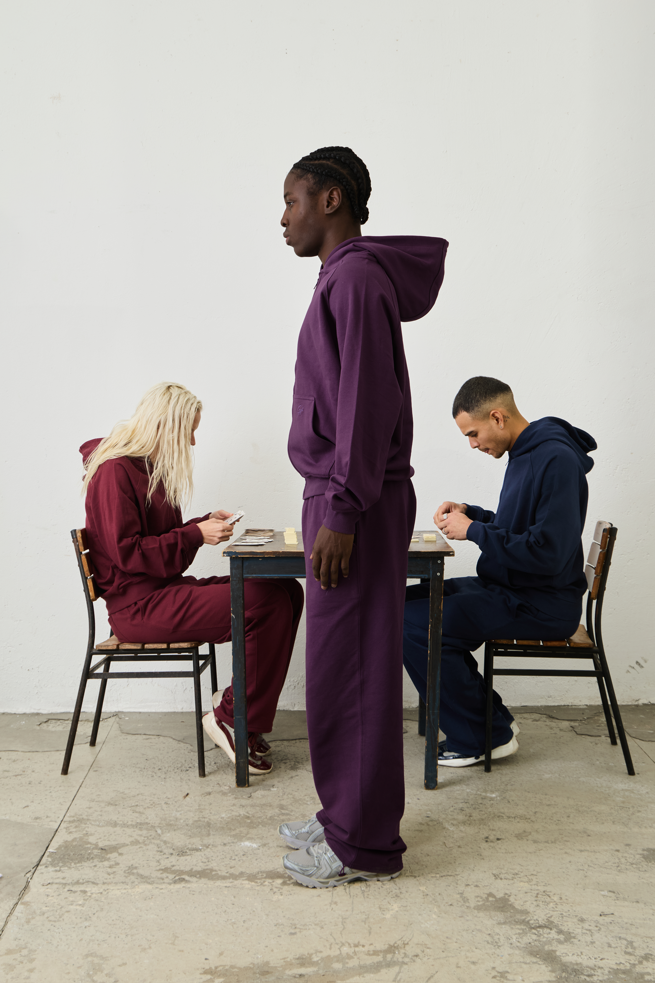 Basic Zipper "PURPLE"