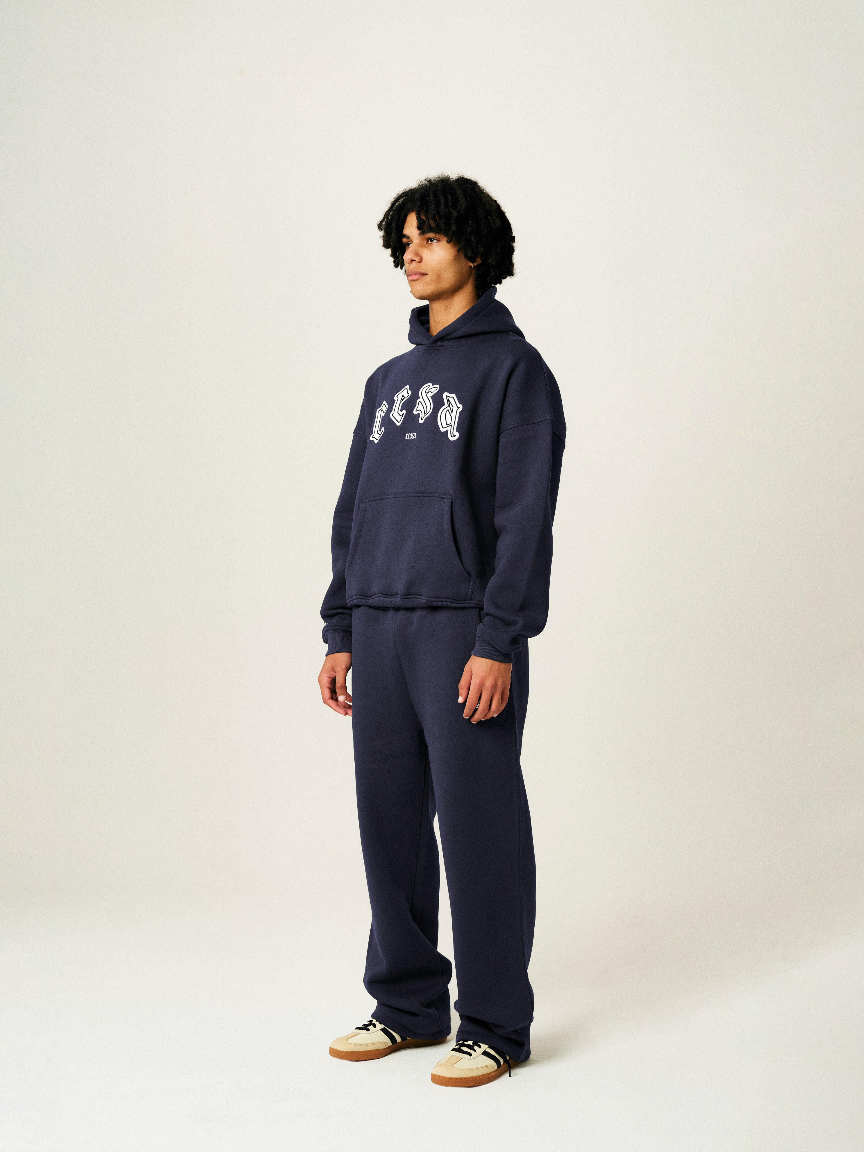 C1 HOODIE "NAVY BLUE"