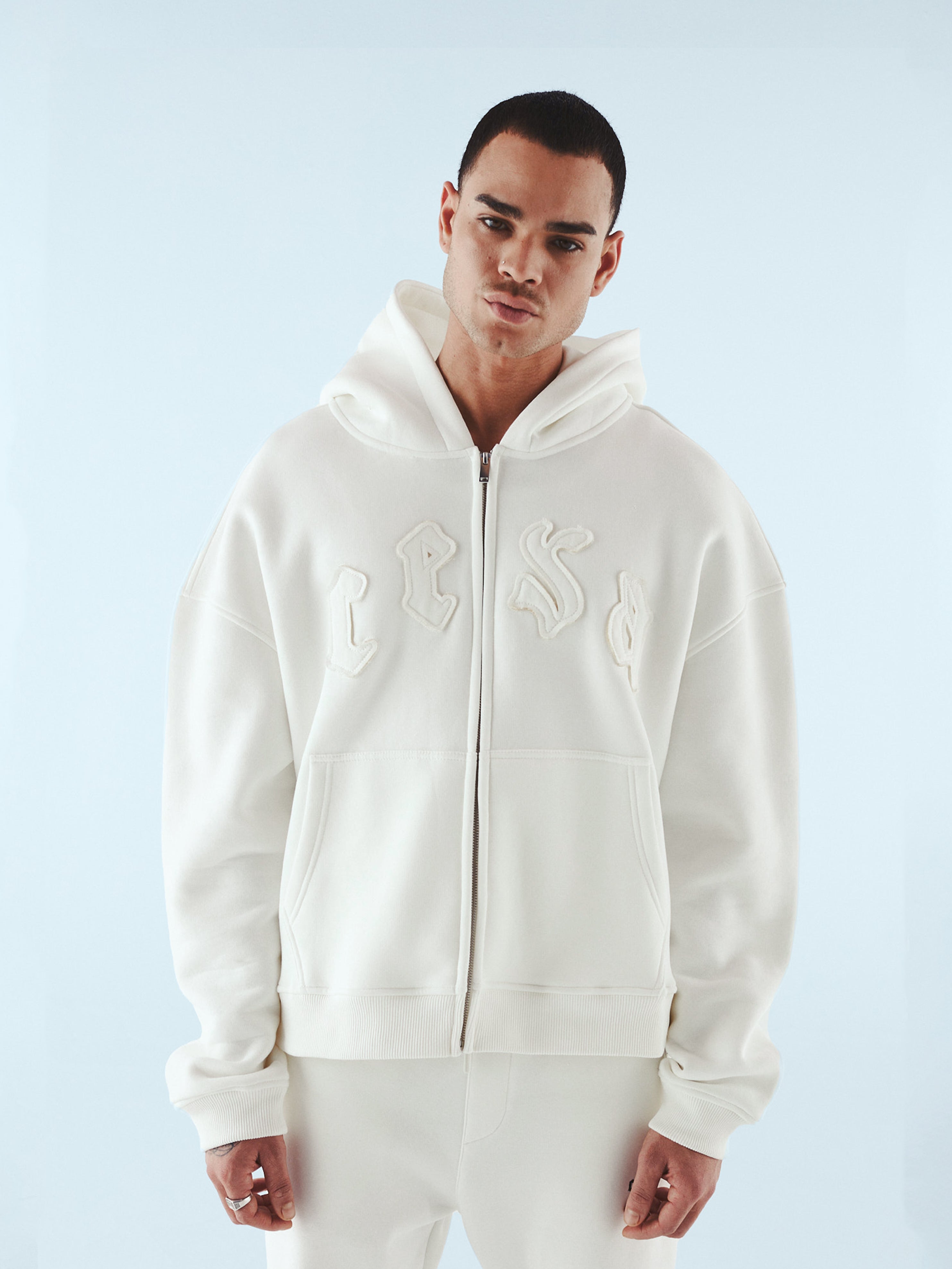 C2 ZIPPER "CREAM WHITE"