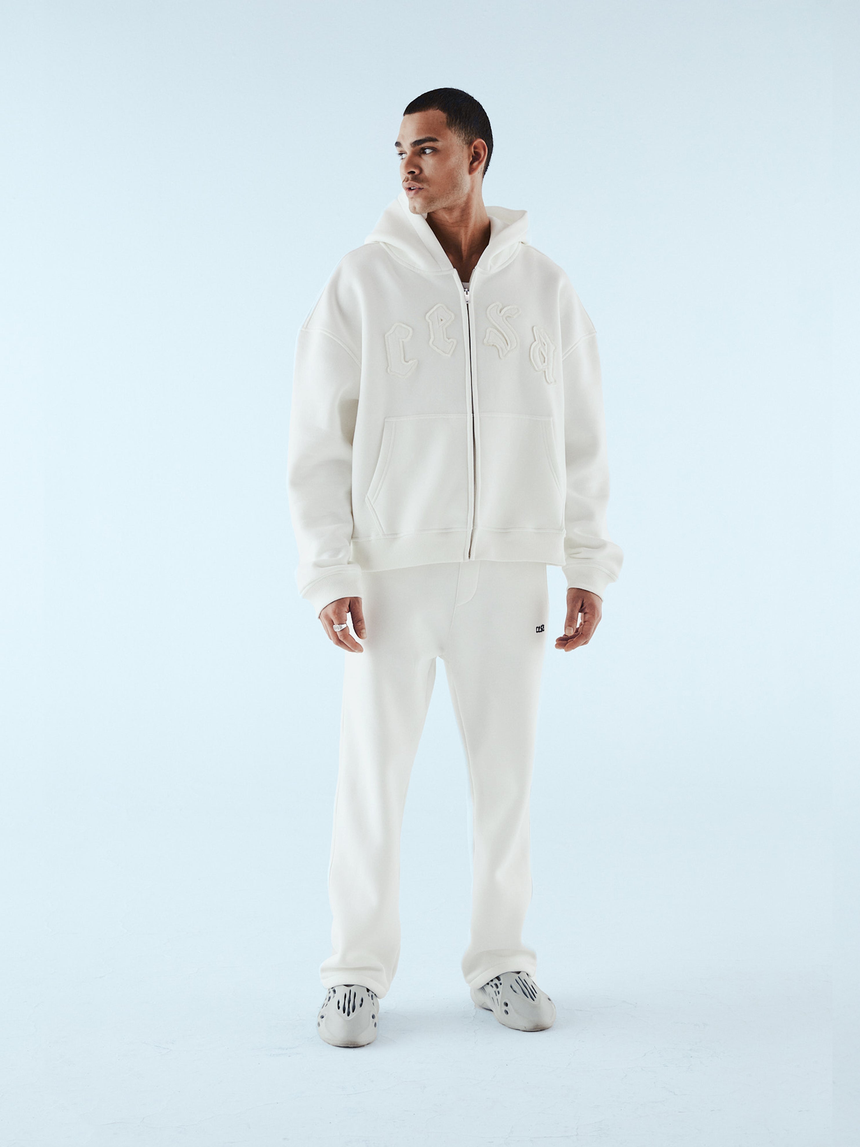C2 ZIPPER "CREAM WHITE"