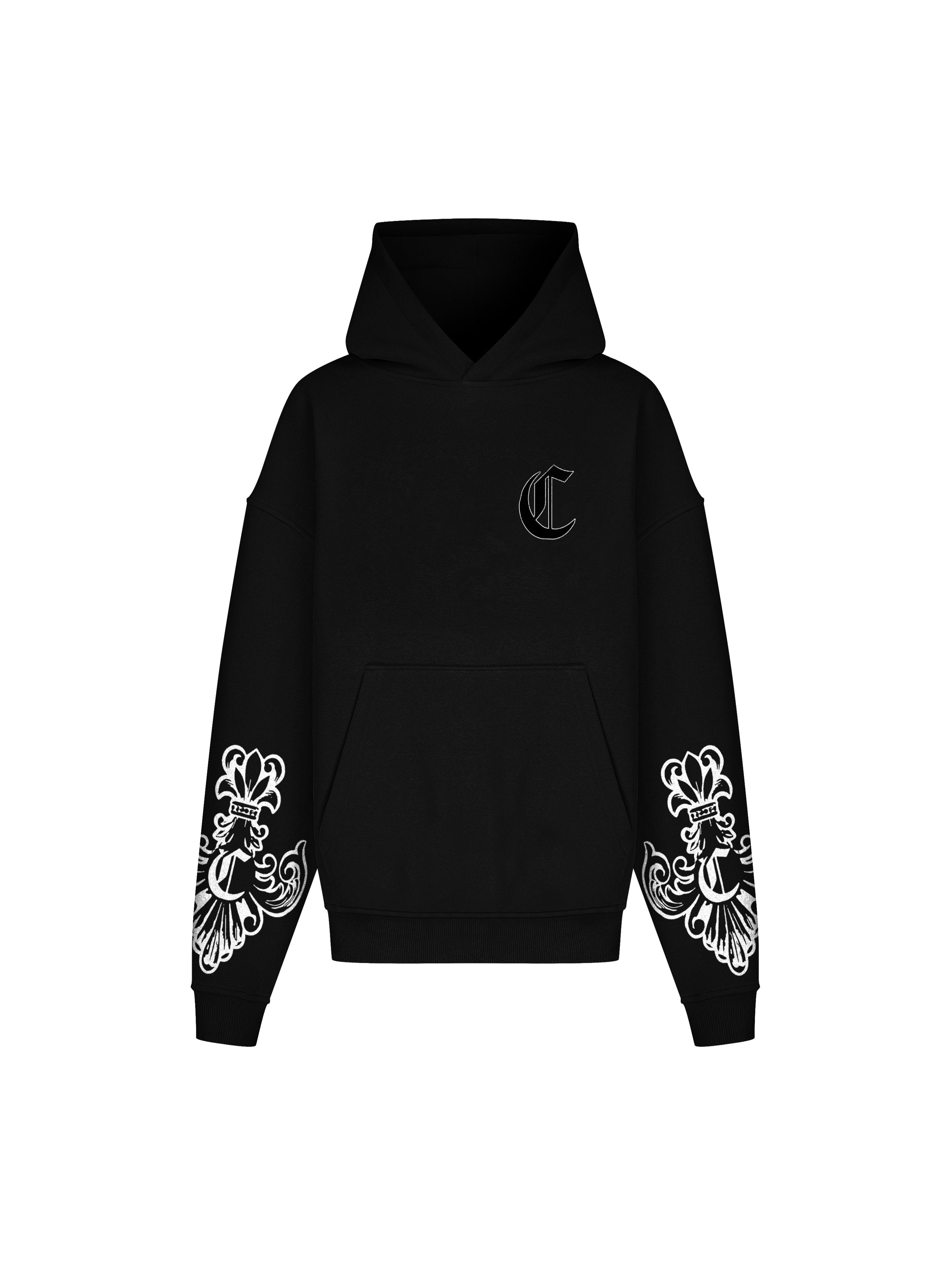 O.N.P. HOODIE - BLACK