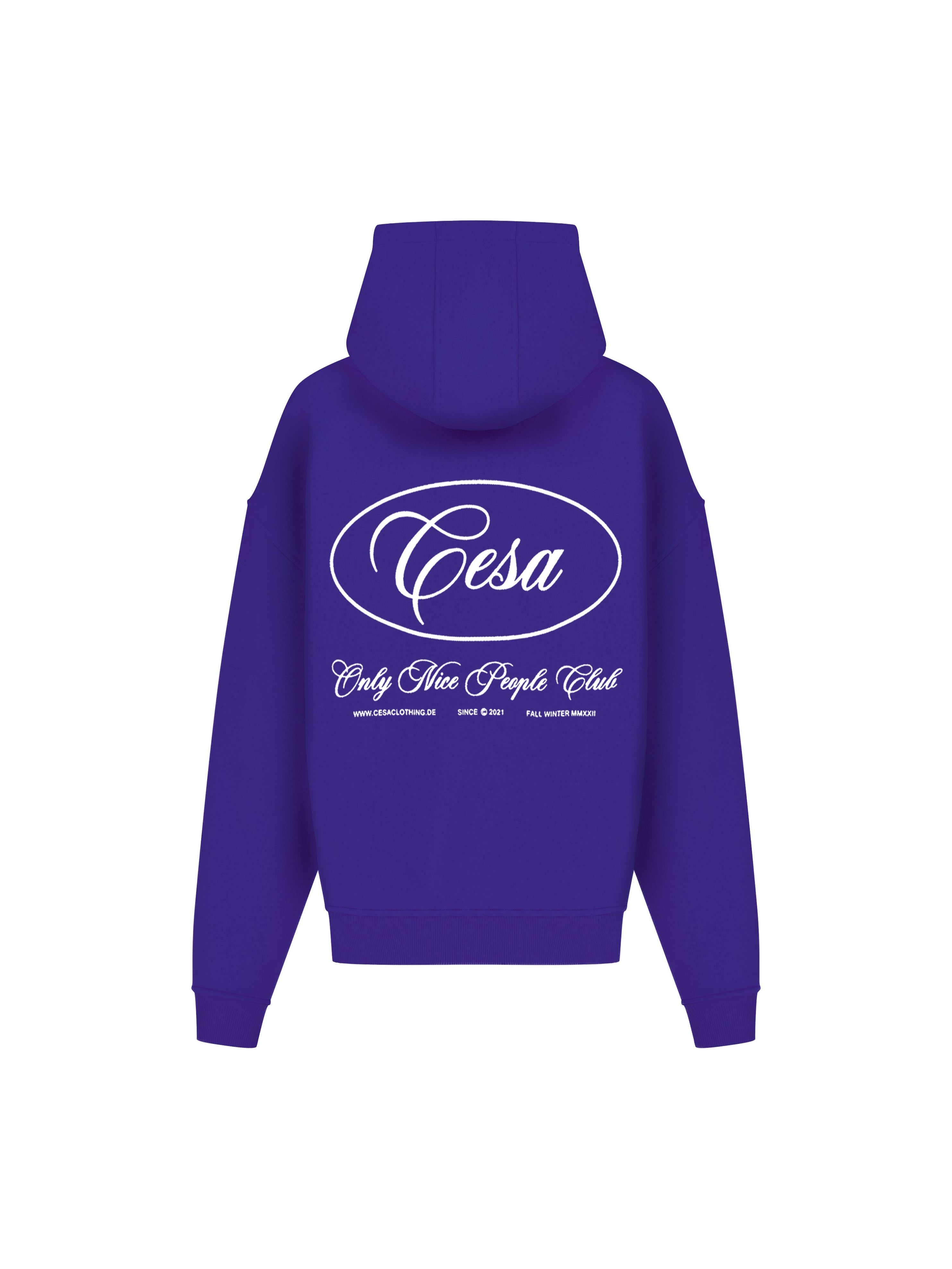 O.N.P HOODIE - PERLBLAU