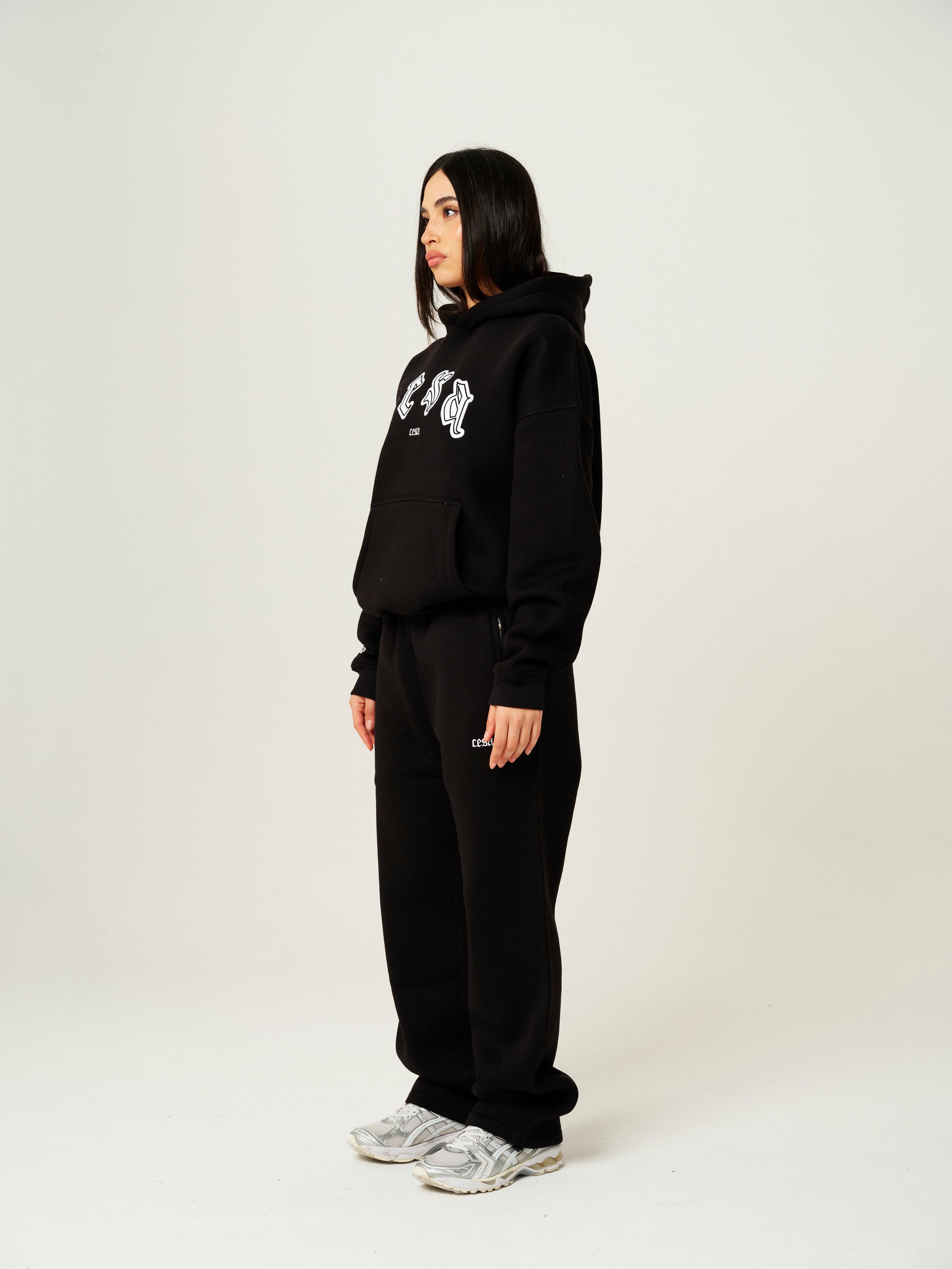 C1 HOODIE "BLACK"