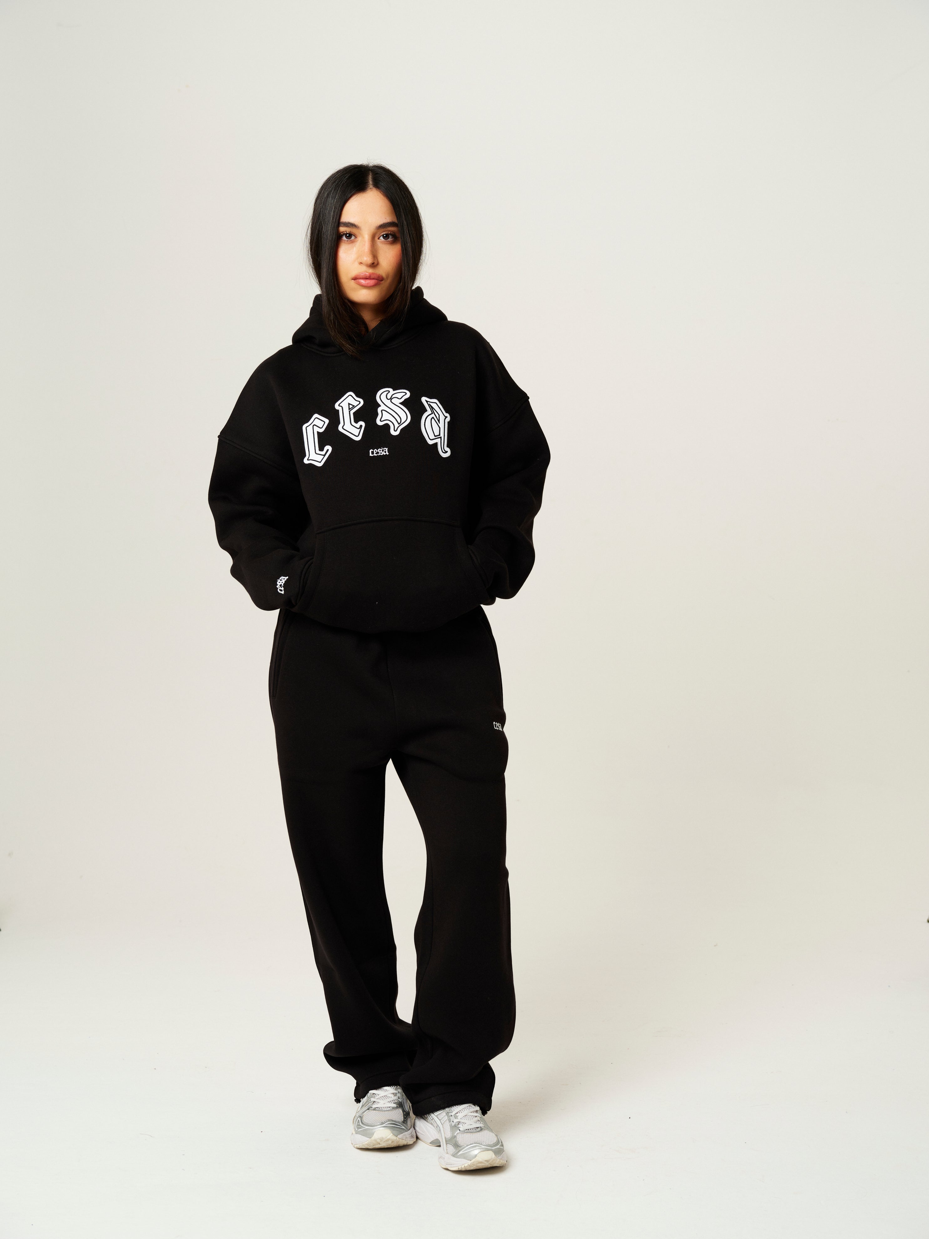 C1 HOODIE "BLACK"