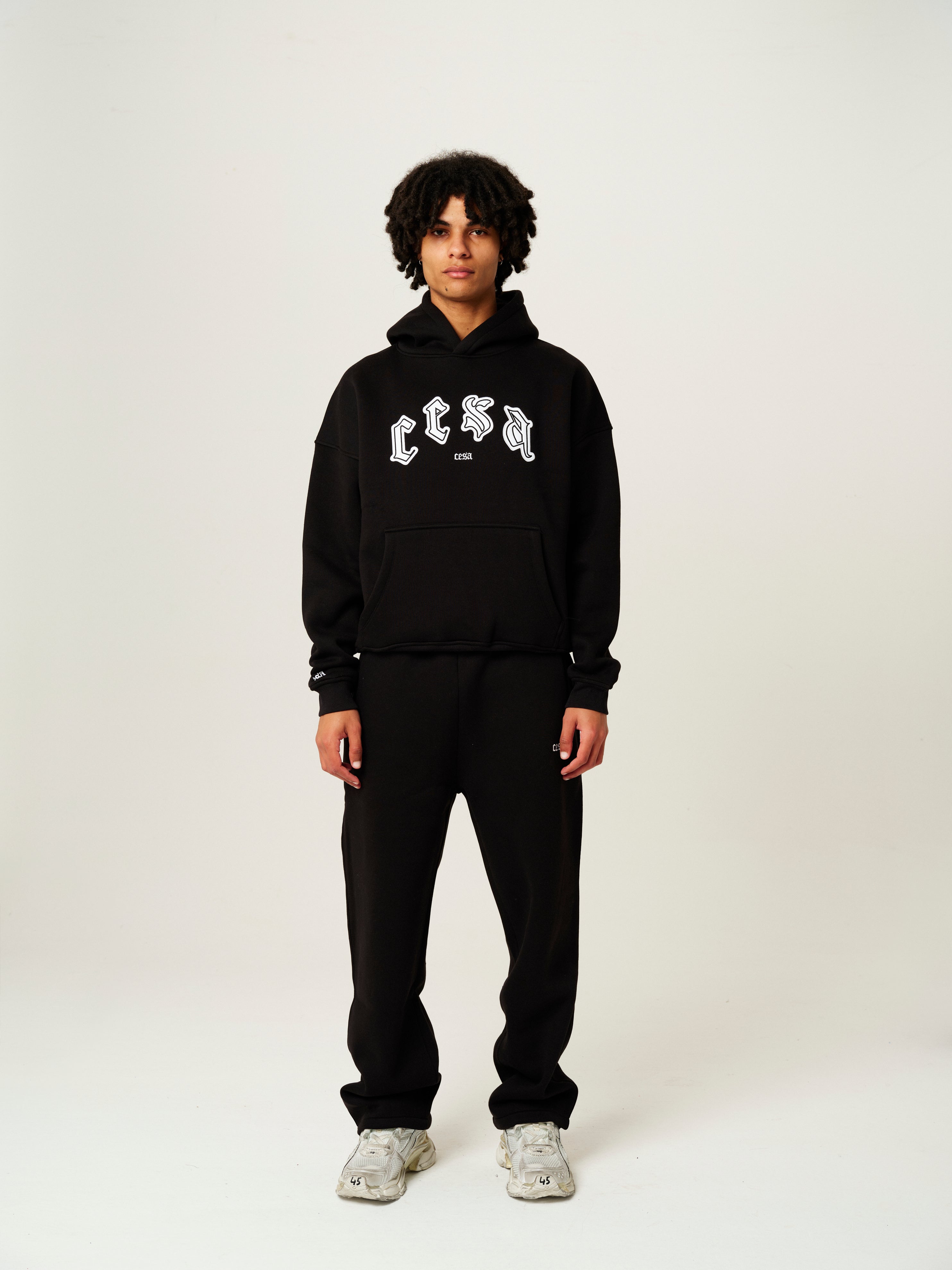 C1 HOODIE "BLACK"
