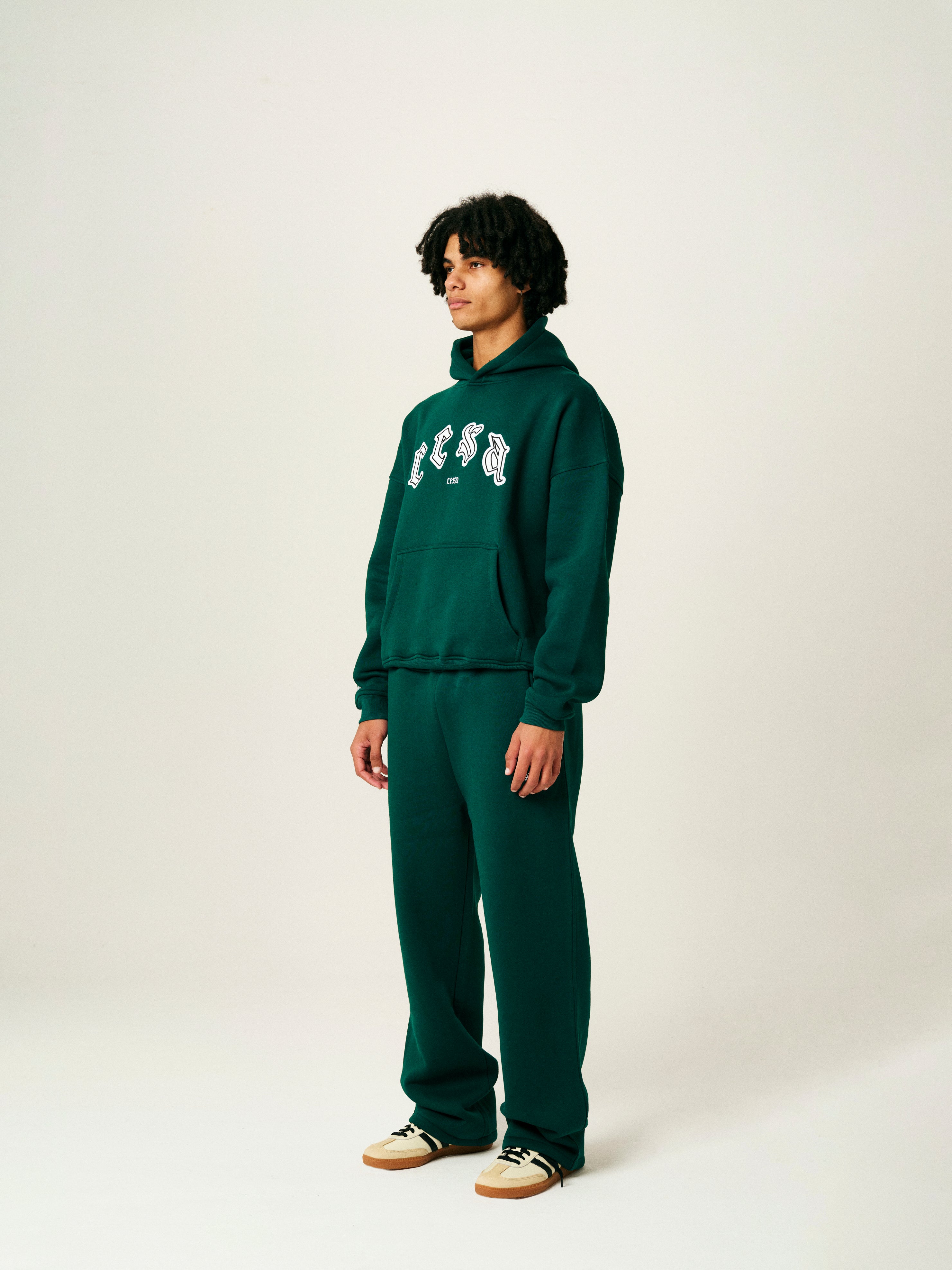 CLASSIC C1 HOODIE "BERGISCH GREEN"