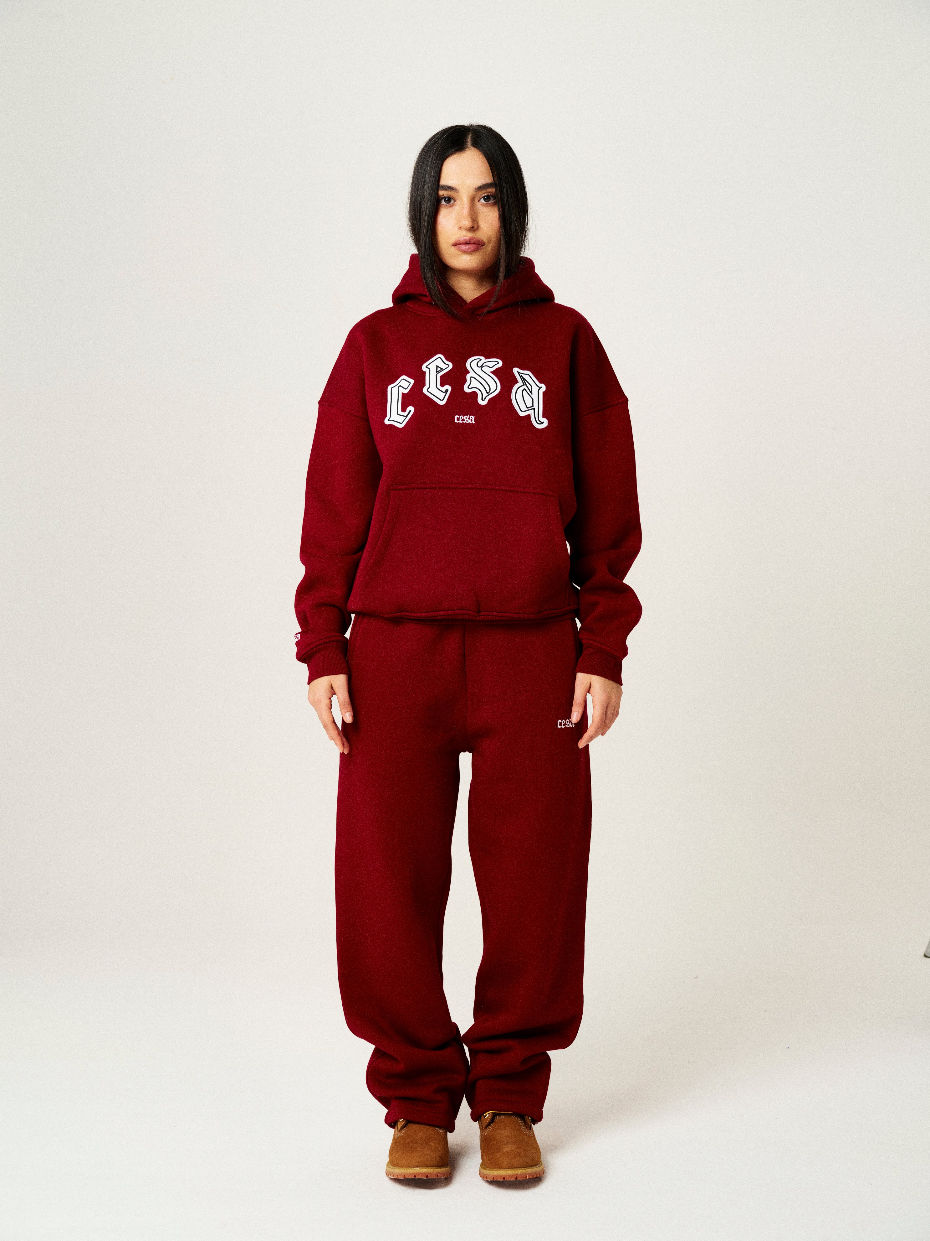 C1 HOODIE "BORDEAUX"