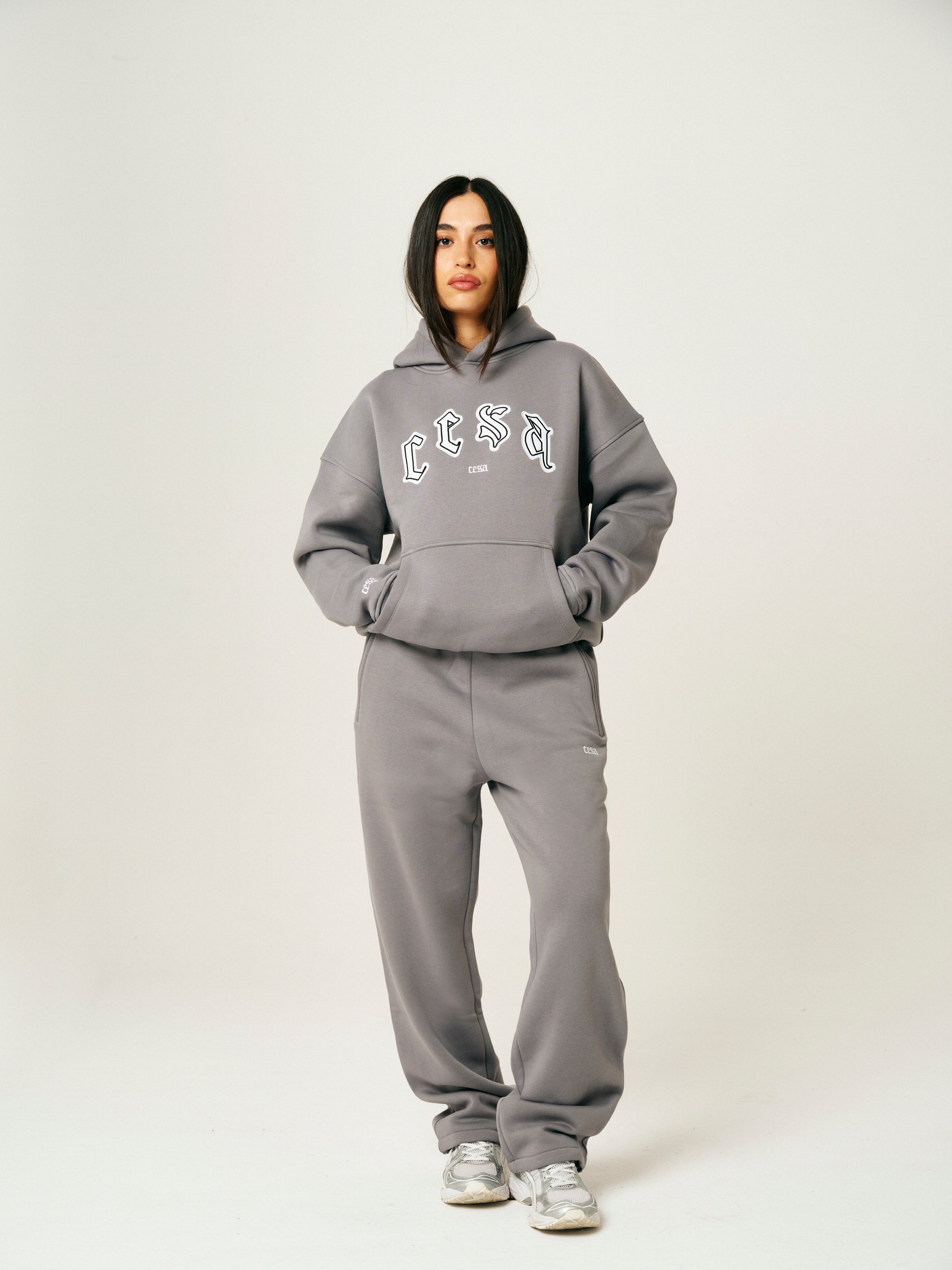 C1 HOODIE "ANTHRAZIT"