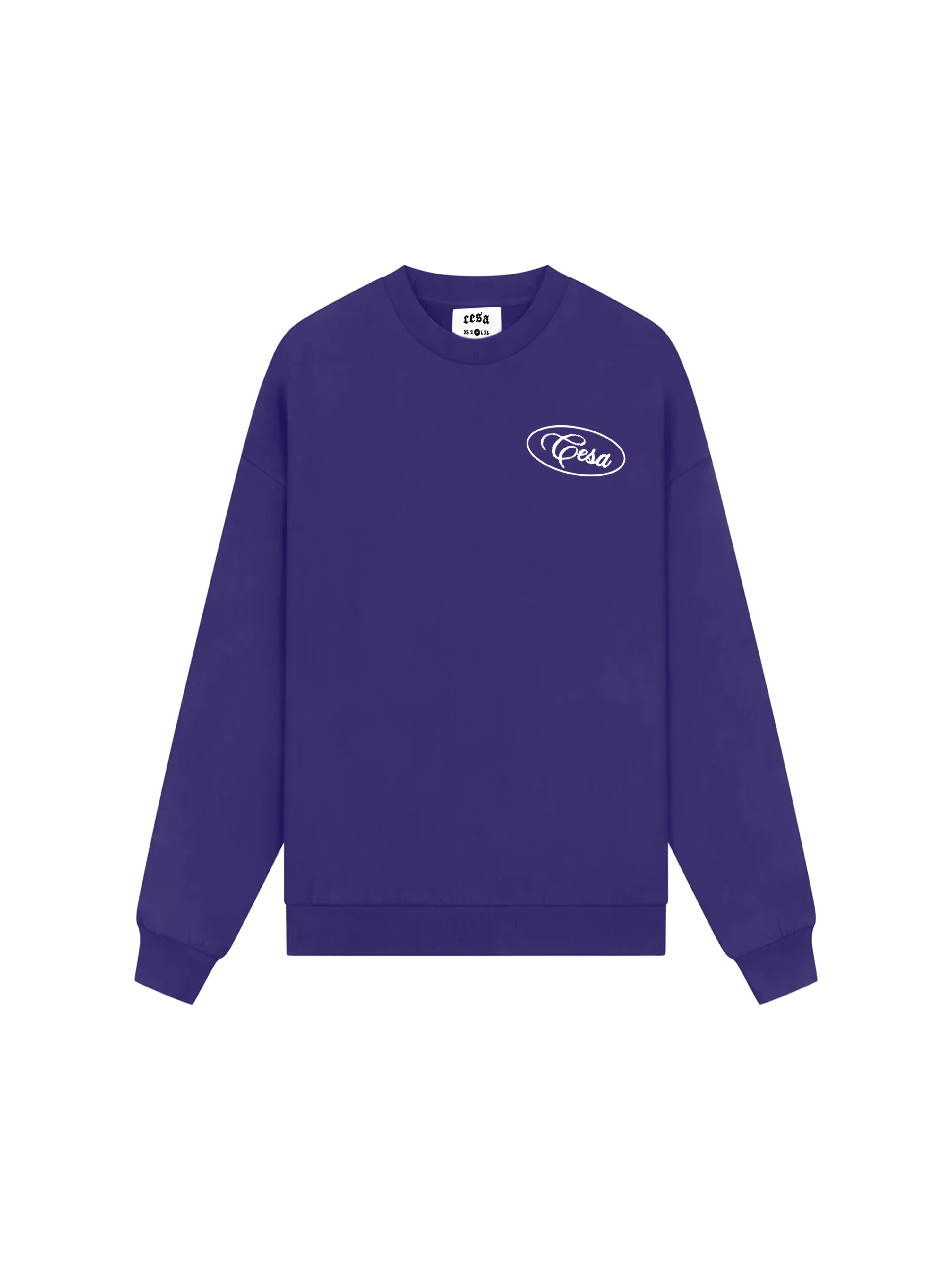 ONP PEARL BLUE CREW NECK SWEATER