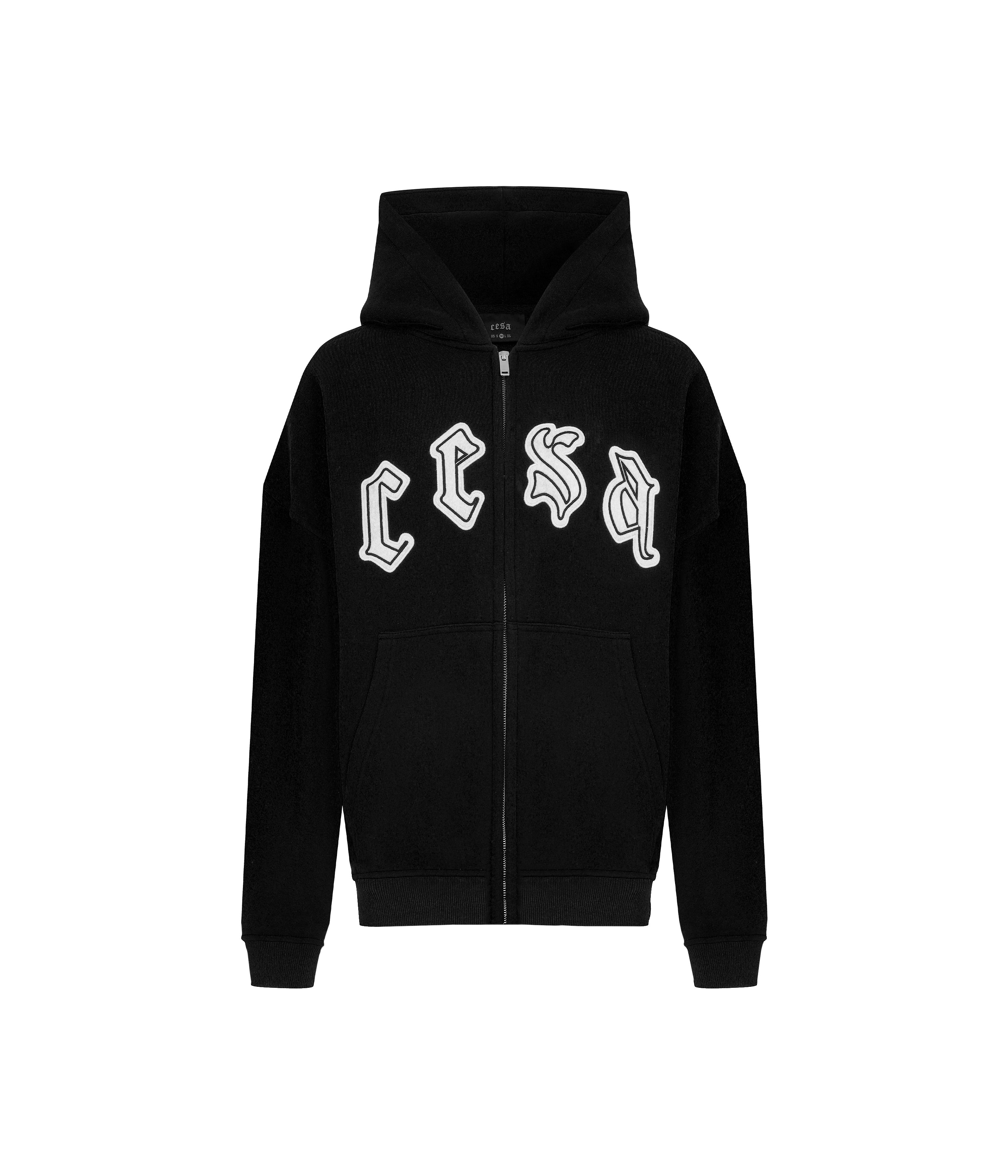 C1 ZIPPER “BLACK“