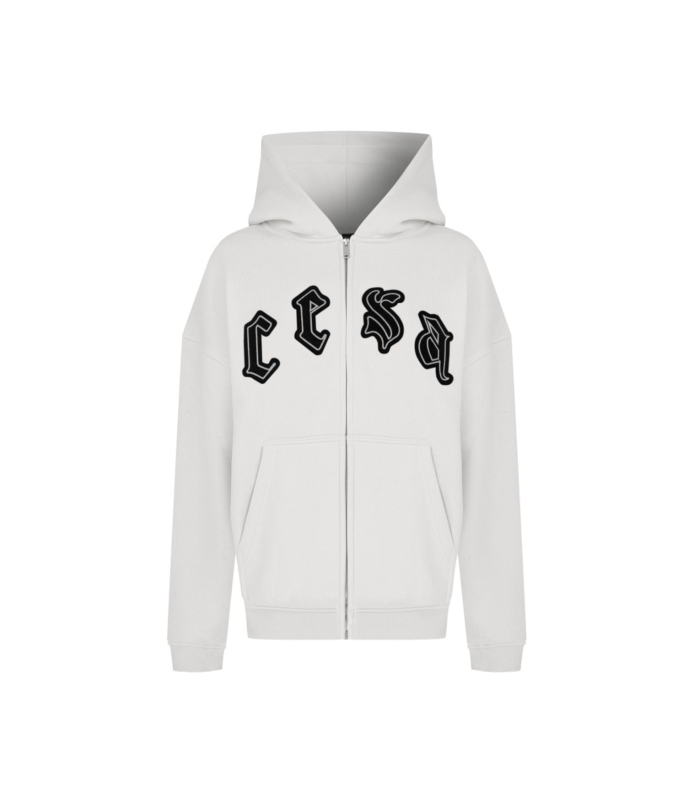 C1 ZIPPER "CREAM-WHITE"