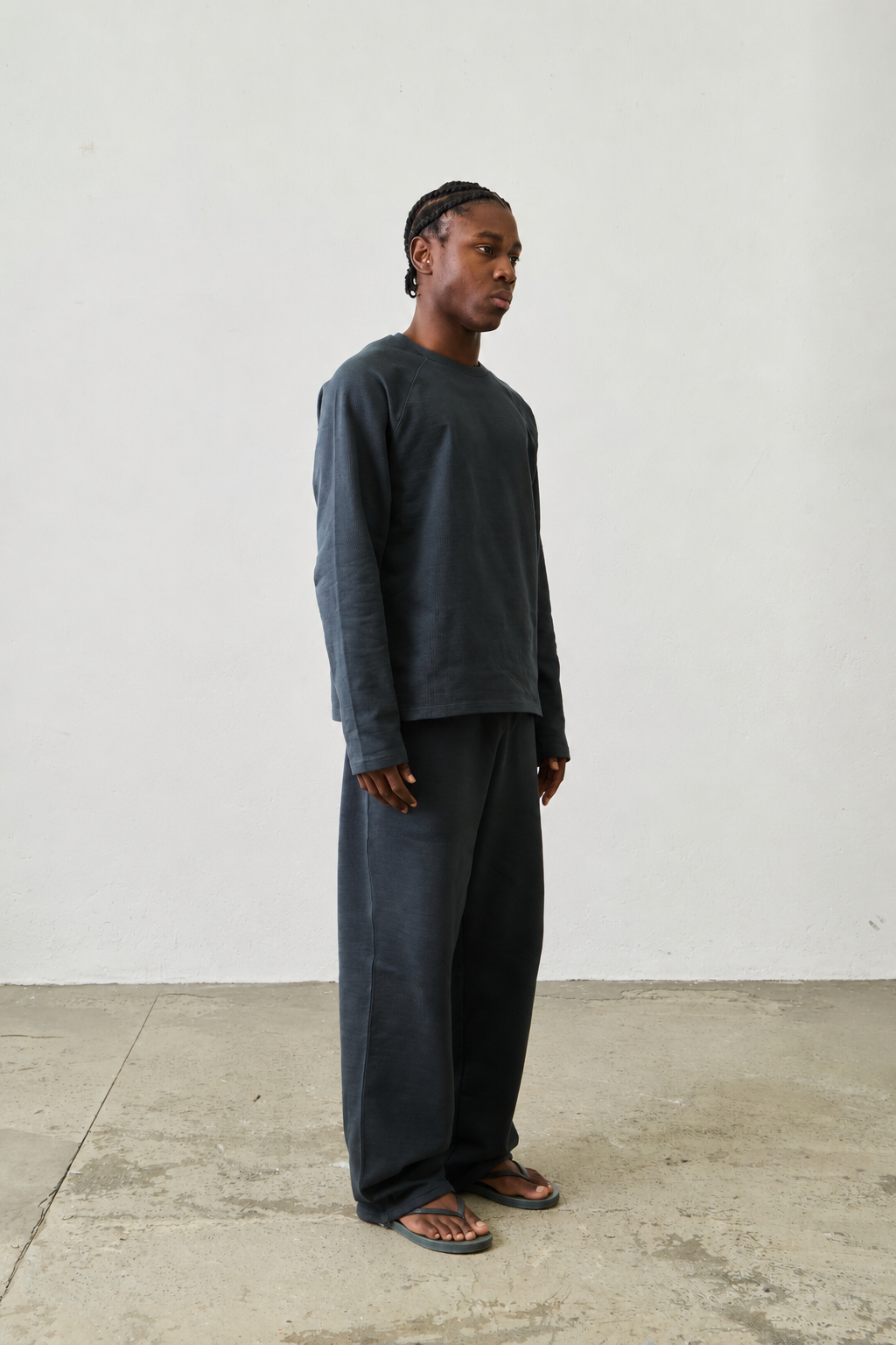 Basic Longsleeve "ANTHRAZIT"