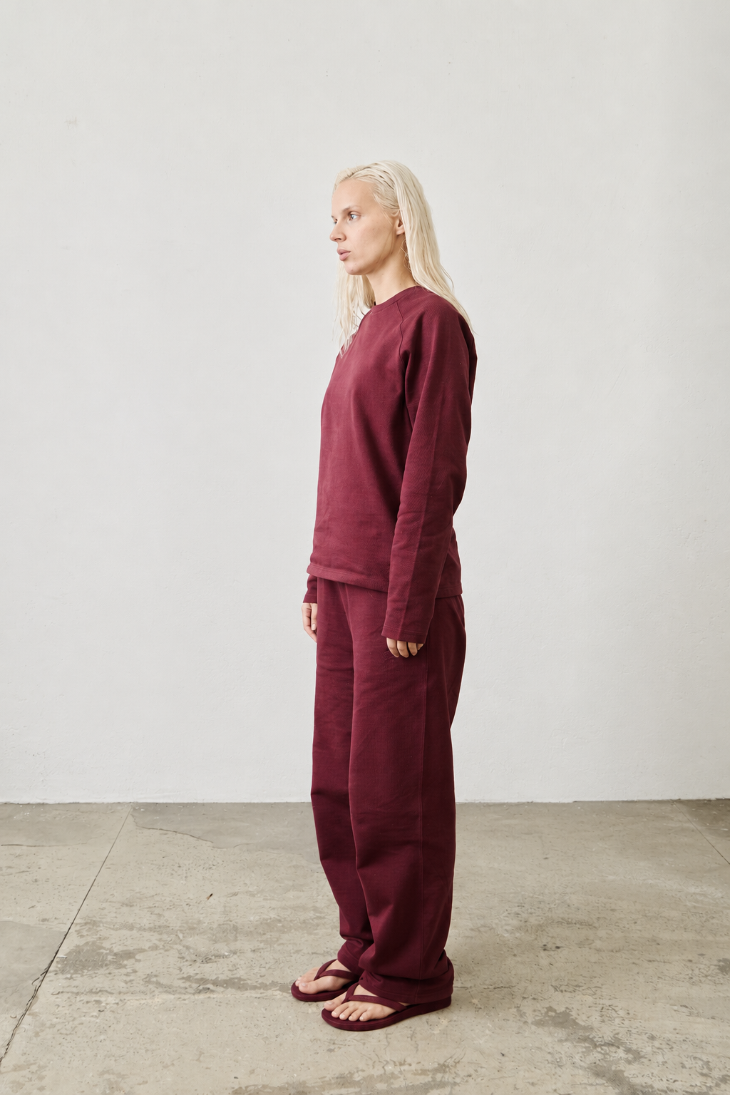 Basic Longsleeve "BORDEAUX"