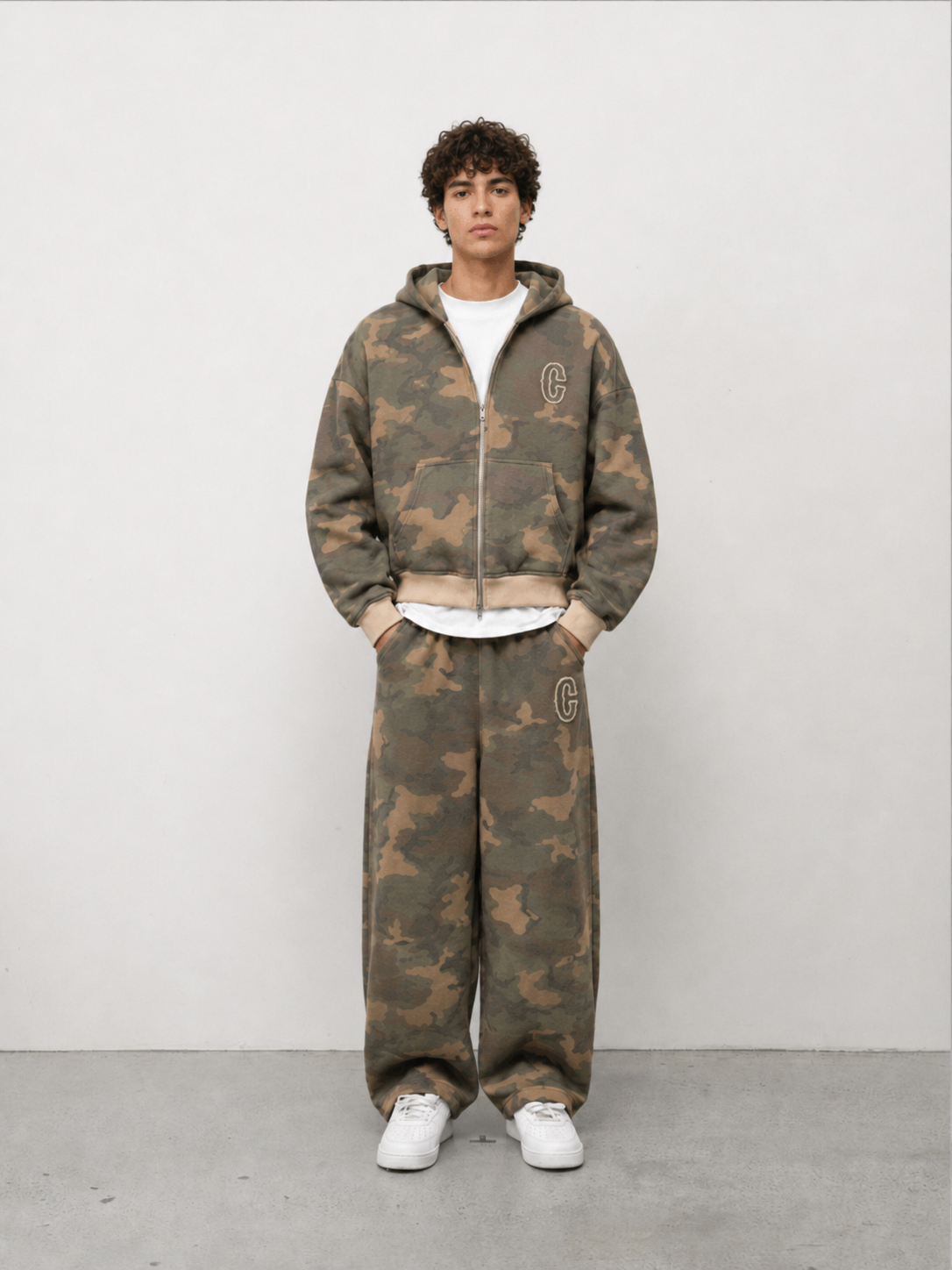 Reversible Camouflage ZIPPER