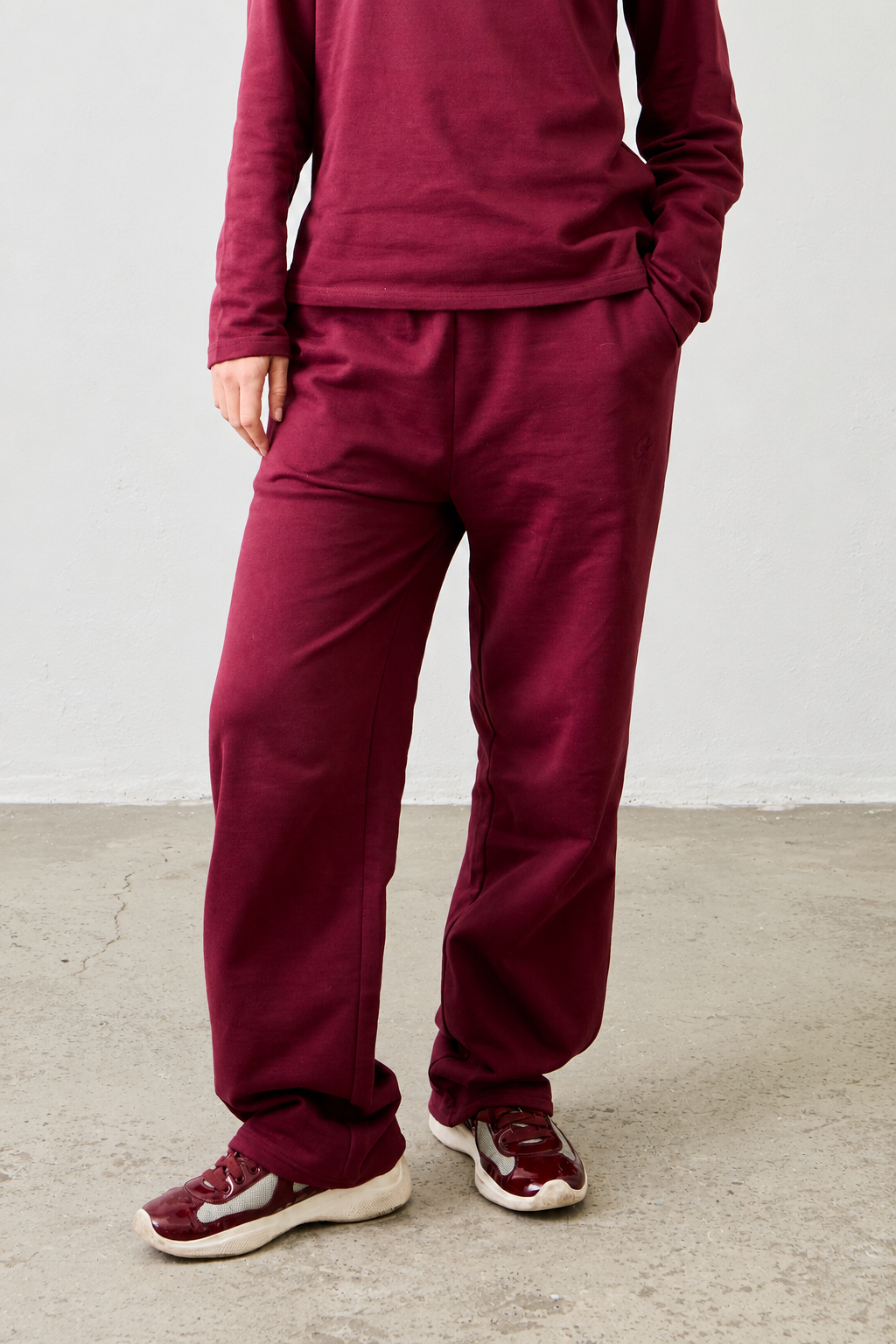 Basic Jogger "BORDEAUX"