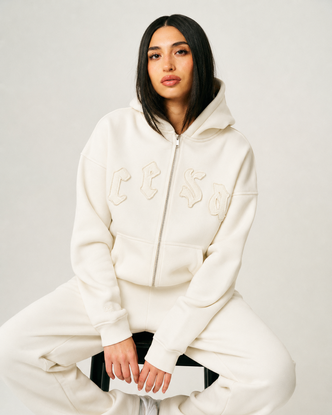 C2 ZIPPER "CREAM WHITE"