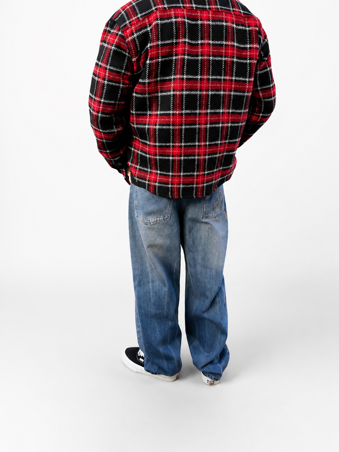 Baggy Blue Washed Denim