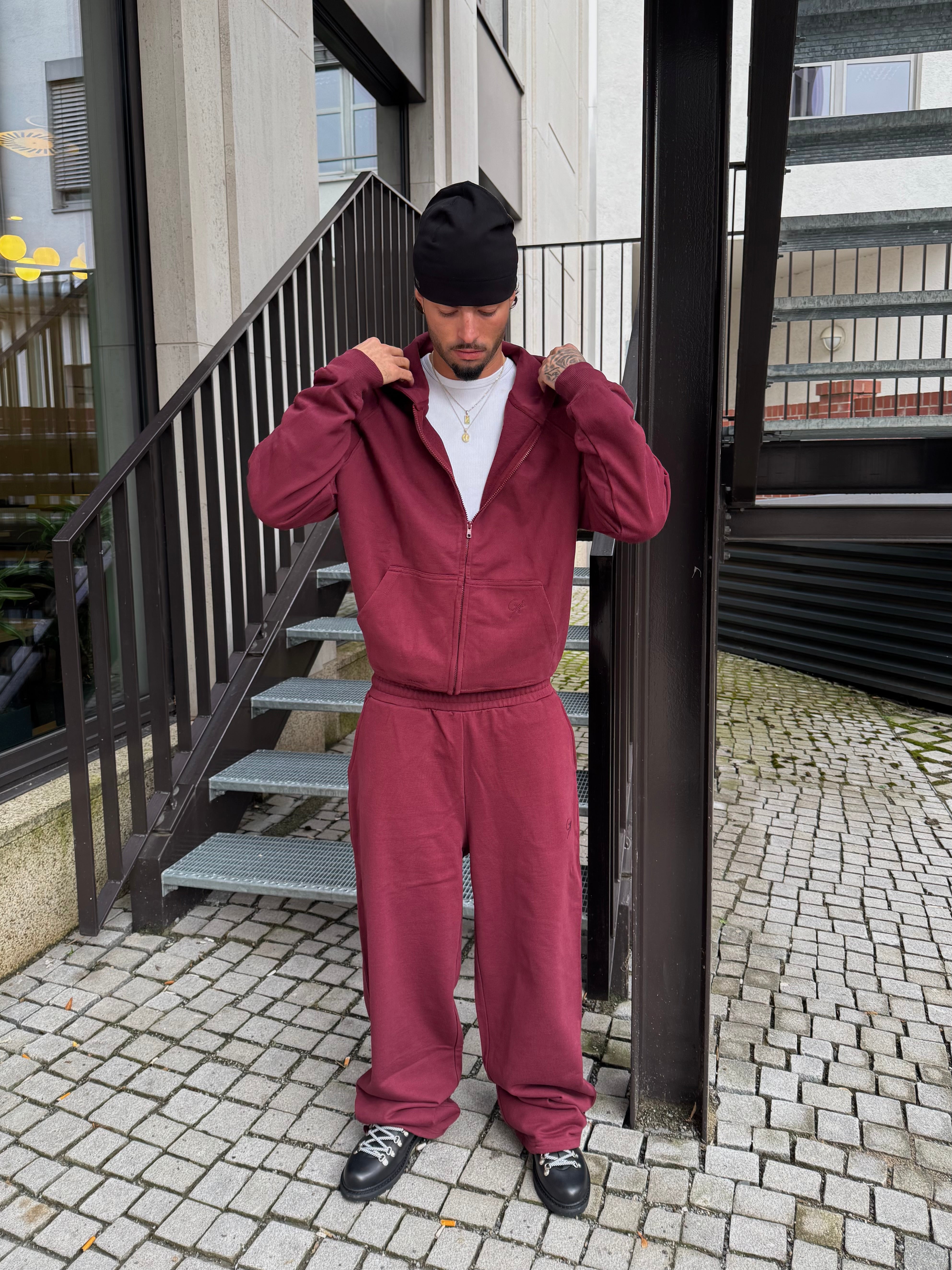 Basic Zipper "BORDEAUX"