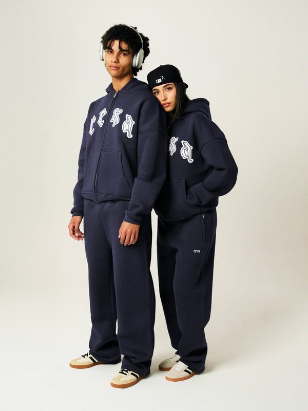 C1 ZIPPER "NAVY BLUE"