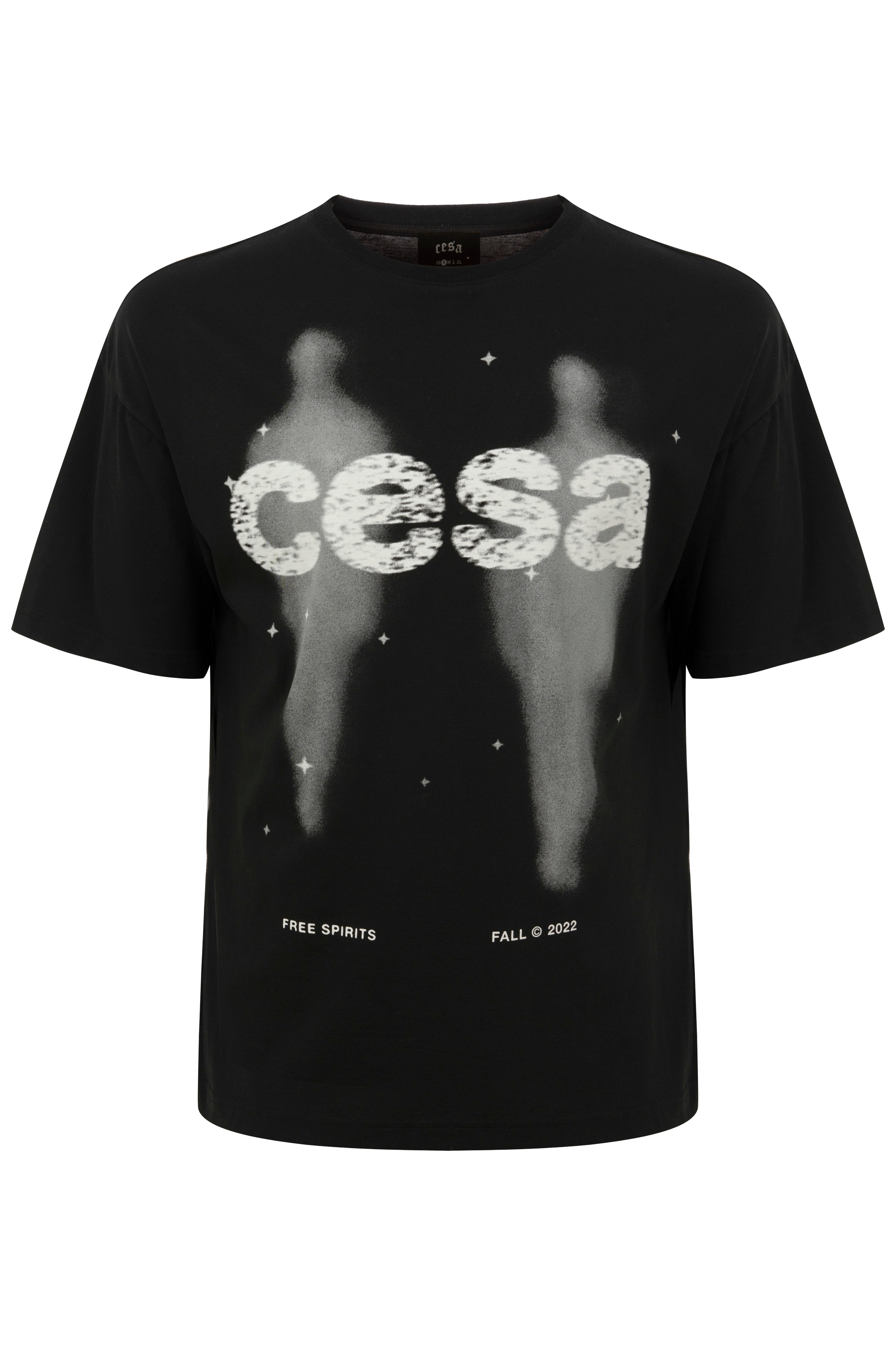 T-SHIRT FREE SPIRIT “BLACK“