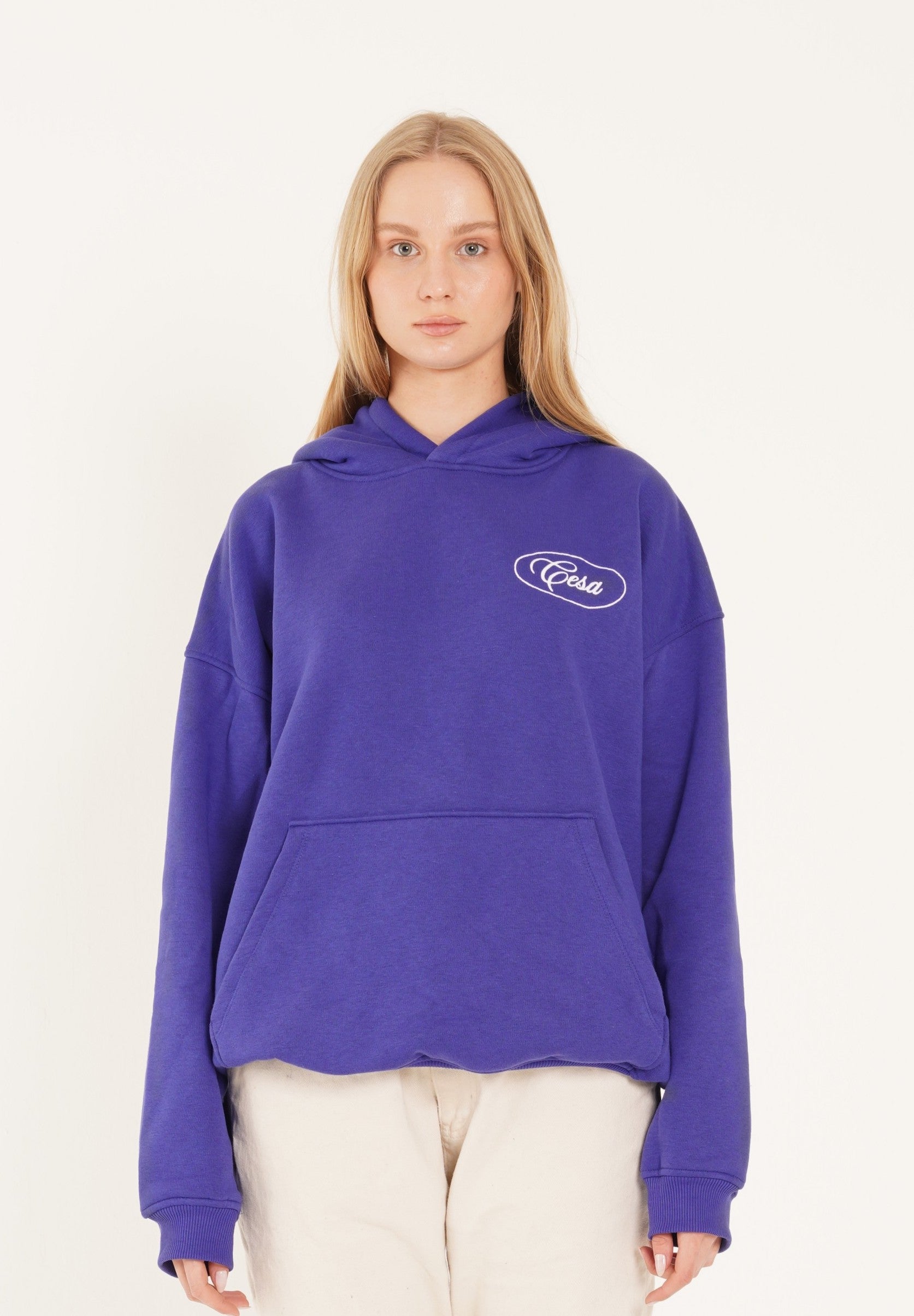 O.N.P HOODIE - PERLBLAU