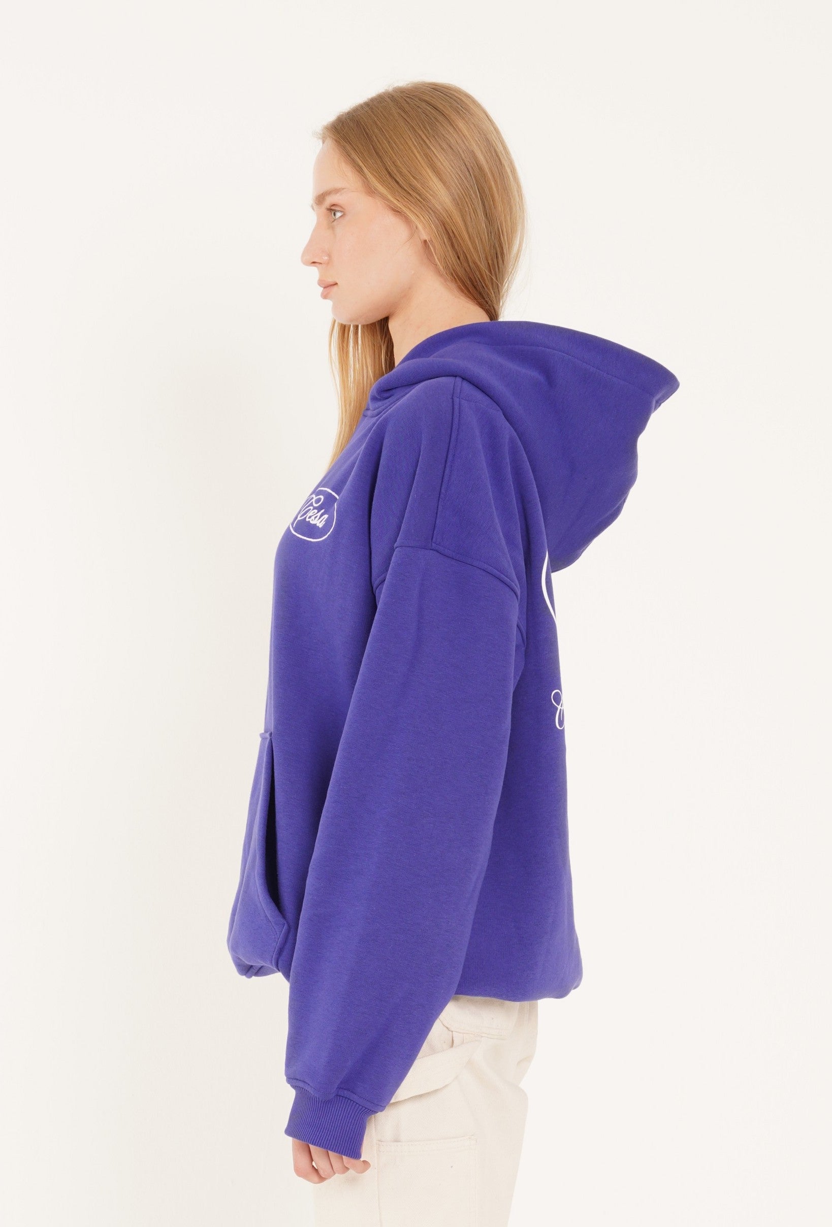 O.N.P HOODIE - PERLBLAU