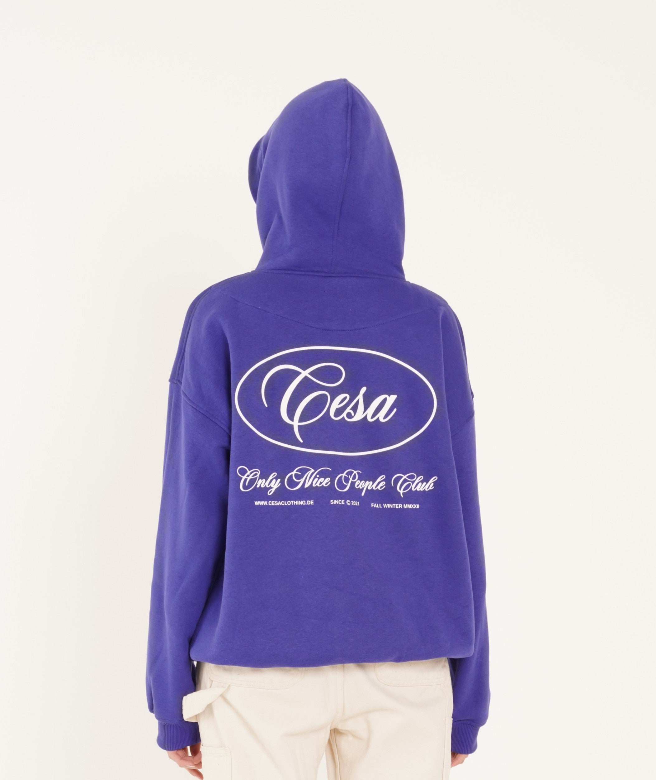 O.N.P HOODIE - PERLBLAU