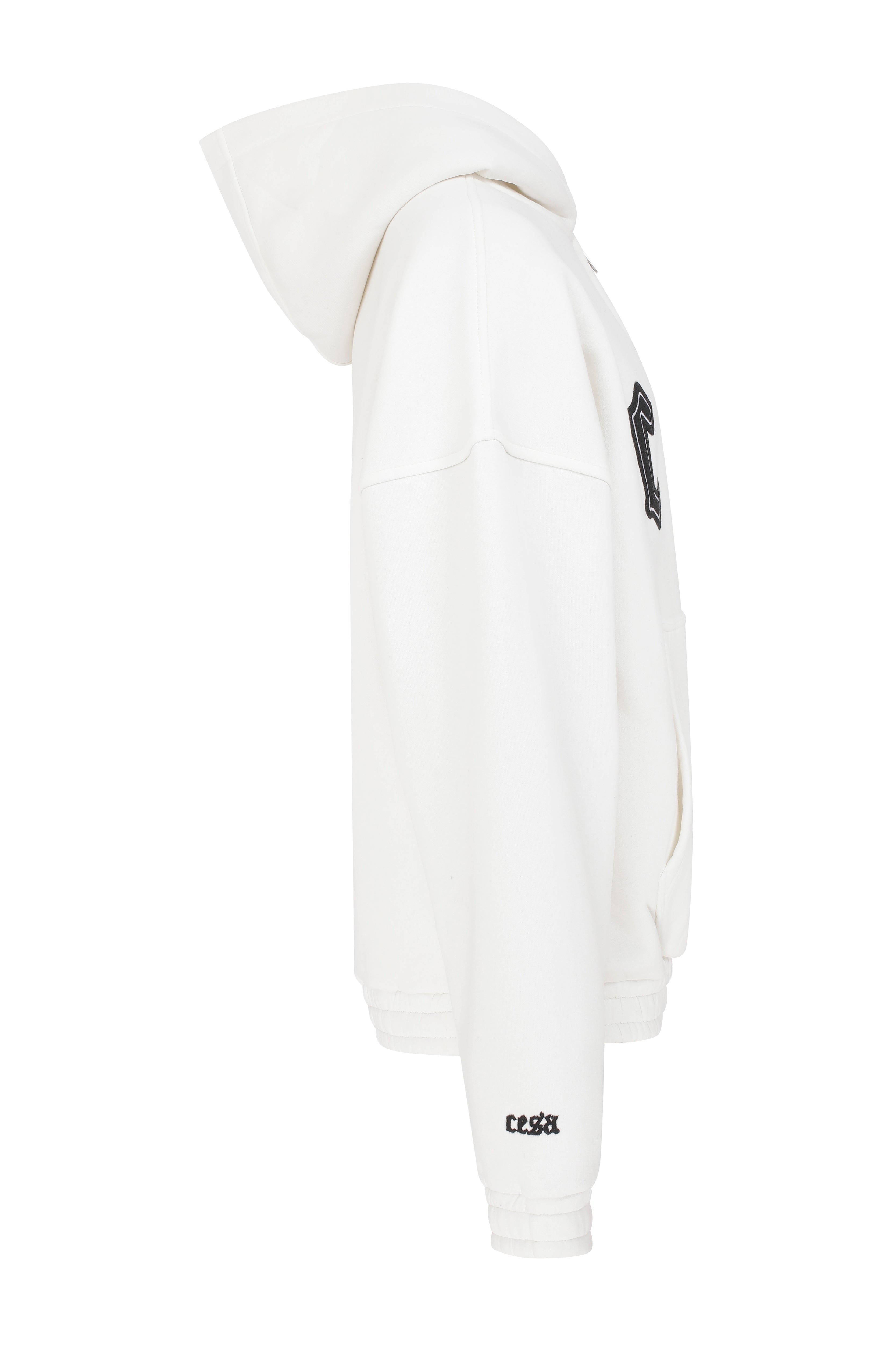 C1 ZIPPER "CREAM-WHITE"