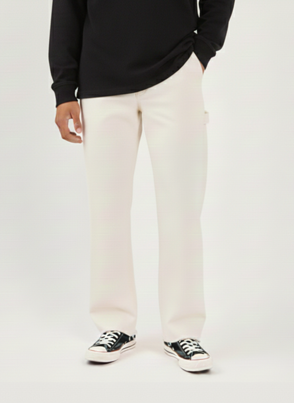 DENIM JEANS "CREAM"