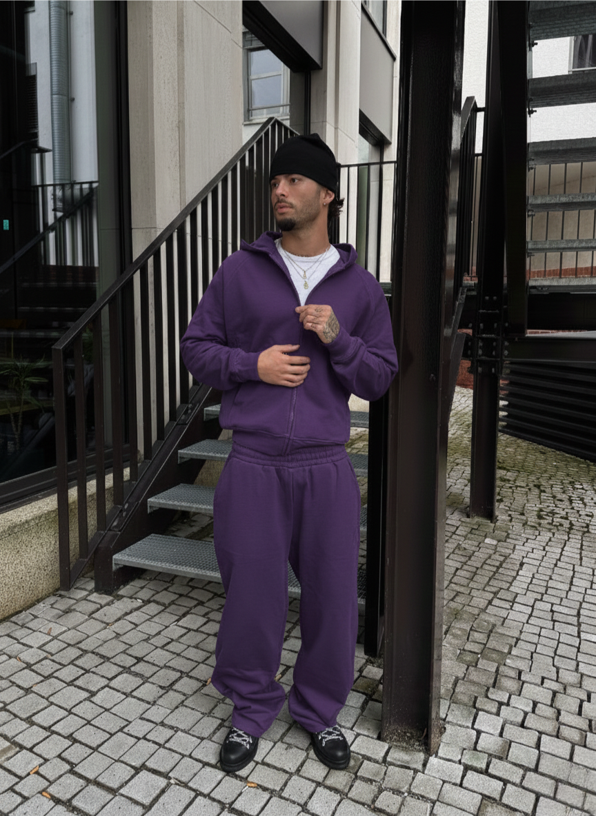 Basic Zipper "PURPLE"