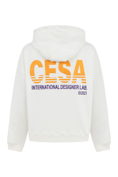 CLASSIC ZIPPER "INT DESIGN LAB" - LIMITED EDITION IN CREAM