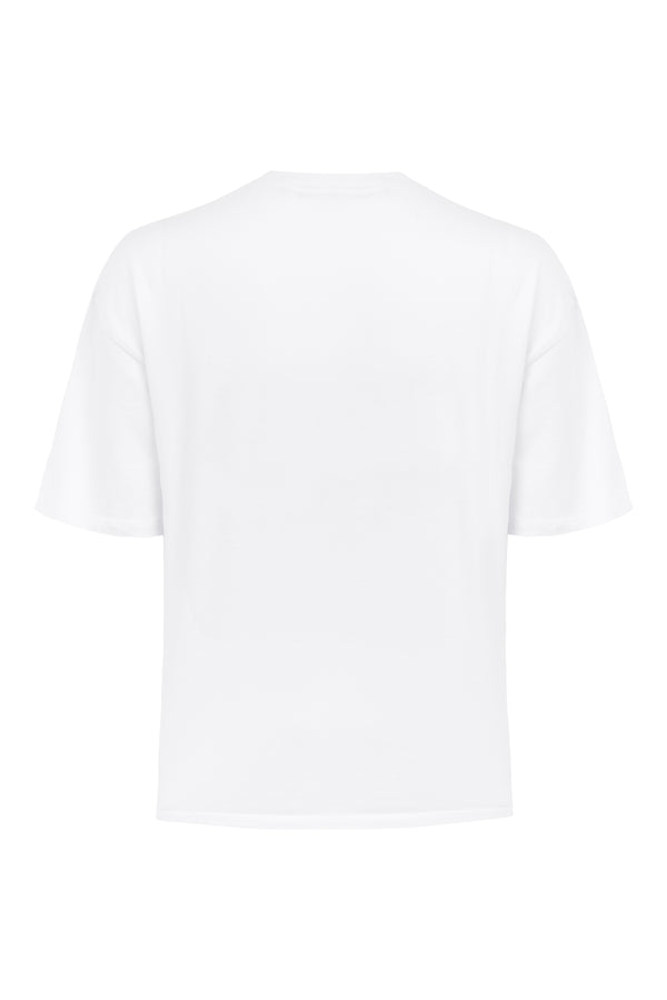 CLASSIC HEAVY SHIRT "MADE TO LOVE-WHITE"
