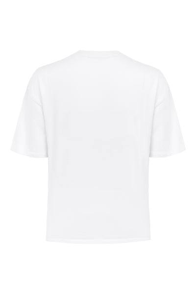 CLASSIC HEAVY SHIRT "MADE TO LOVE-WHITE"