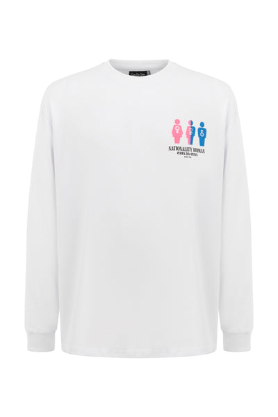 HUMAN LONGSLEEVE