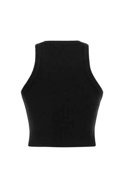 CROPTOP - BLACK