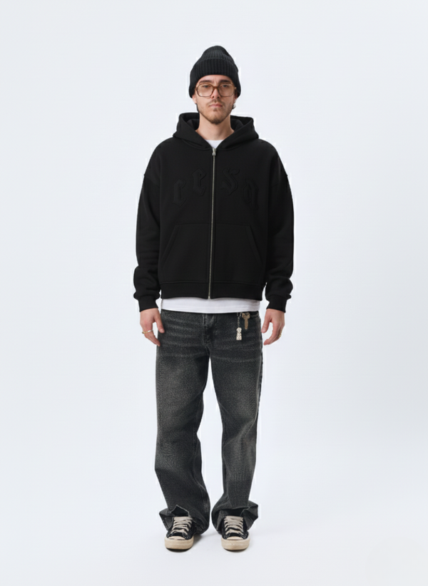C2 ZIPPER "BLACK"