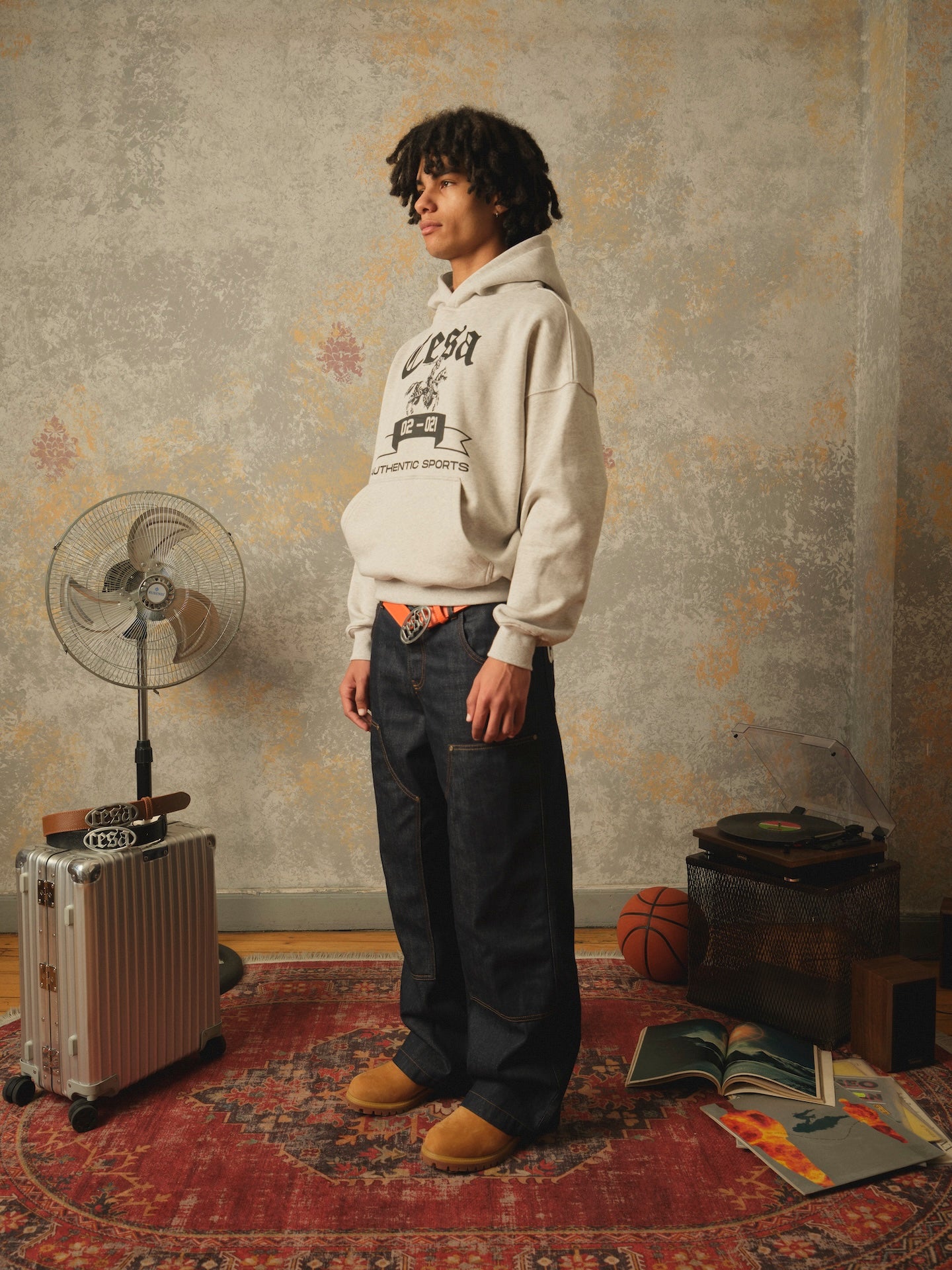 Authentics Hoodie - "Grey-Melange"