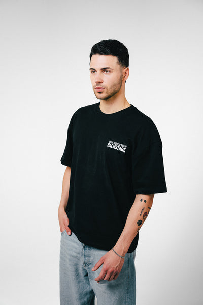 CLASSIC HEAVY SHIRT "BACKSTAGE-BLACK"