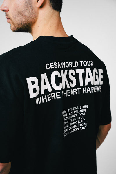 CLASSIC HEAVY SHIRT "BACKSTAGE-BLACK"