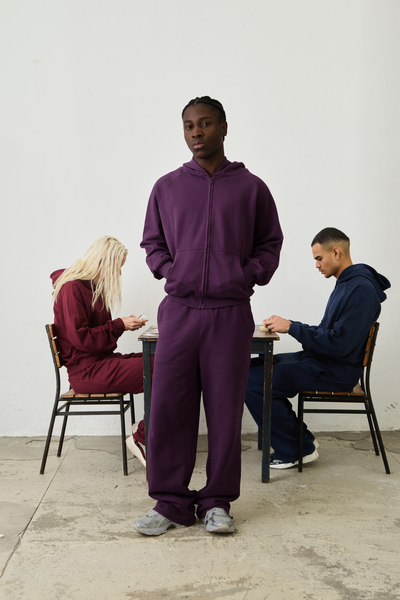 Basic Zipper "PURPLE"