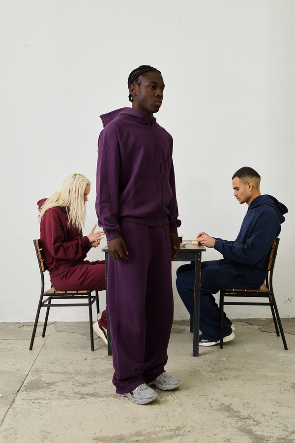 Basic Zipper "PURPLE"
