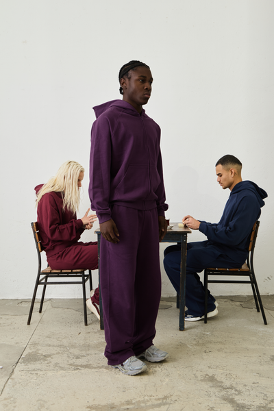 Basic Zipper "PURPLE"