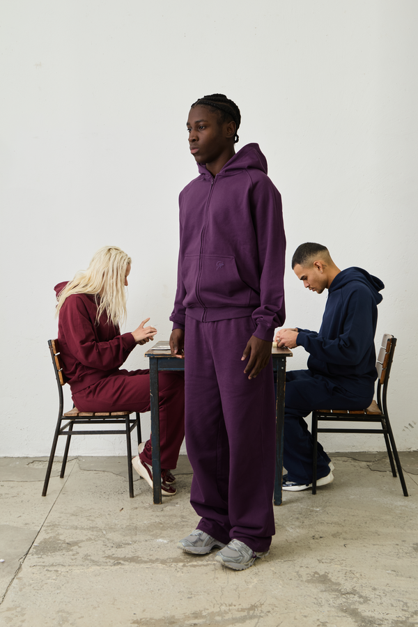 Basic Zipper "PURPLE"