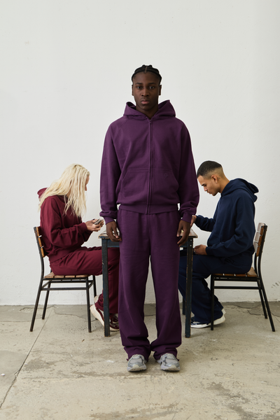 Basic Zipper "PURPLE"