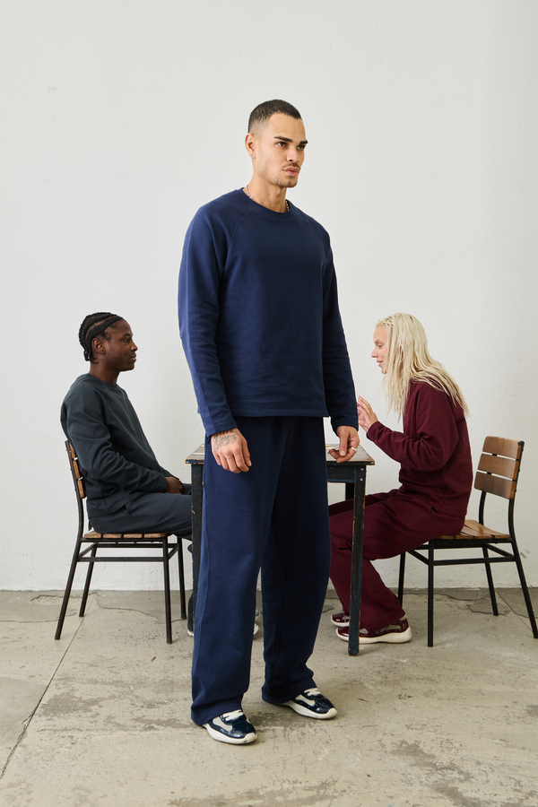 Basic Longsleeve "NAVY BLUE"