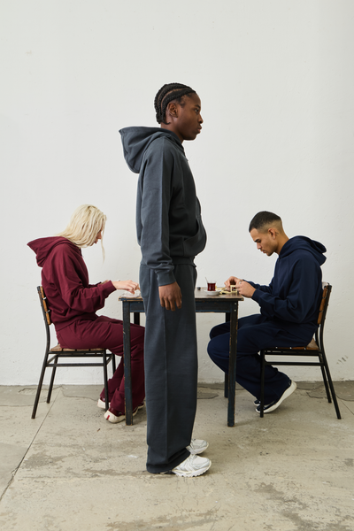 Basic Zipper "ANTHRAZIT"