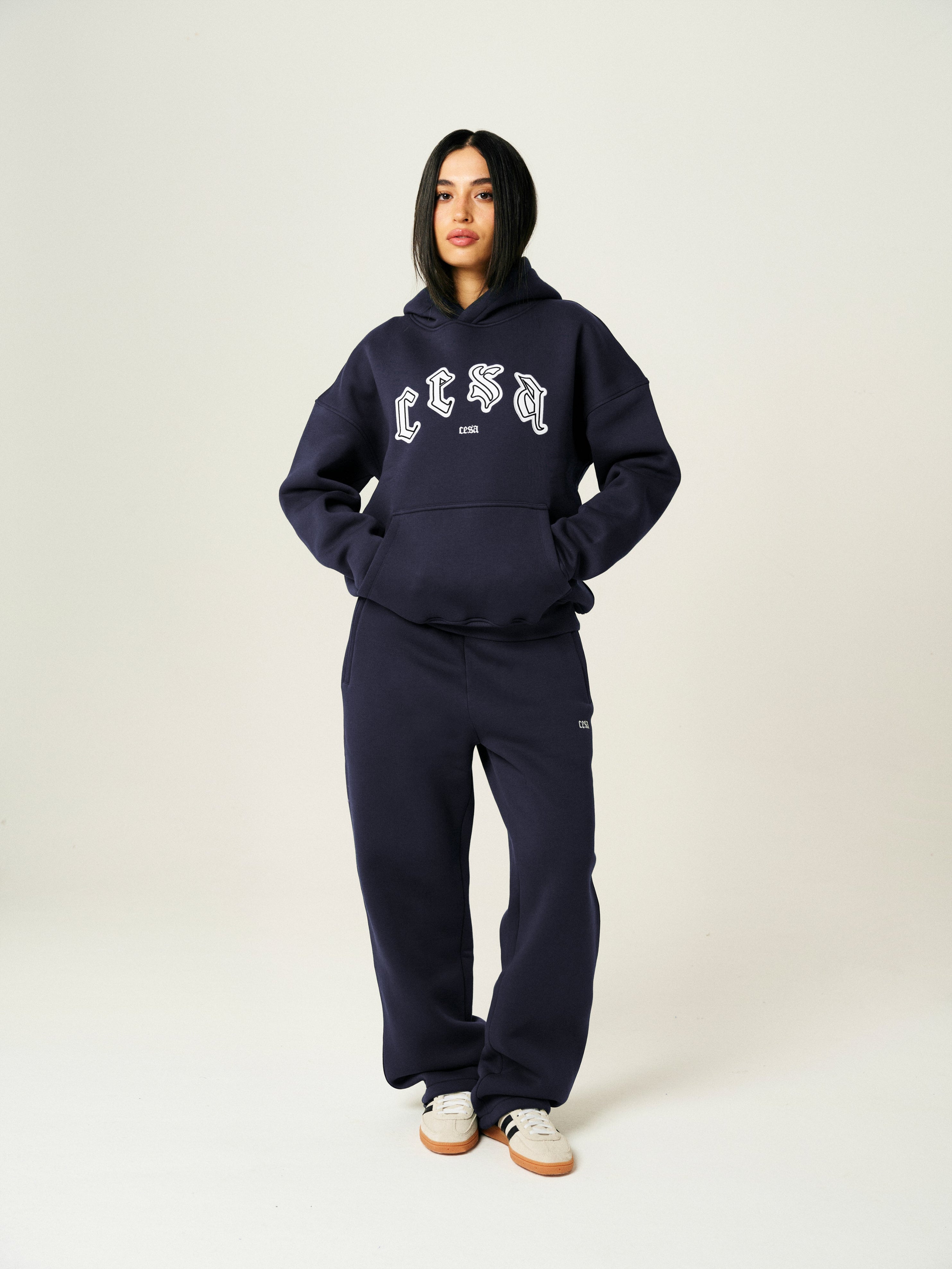 C1 HOODIE "NAVY BLUE"