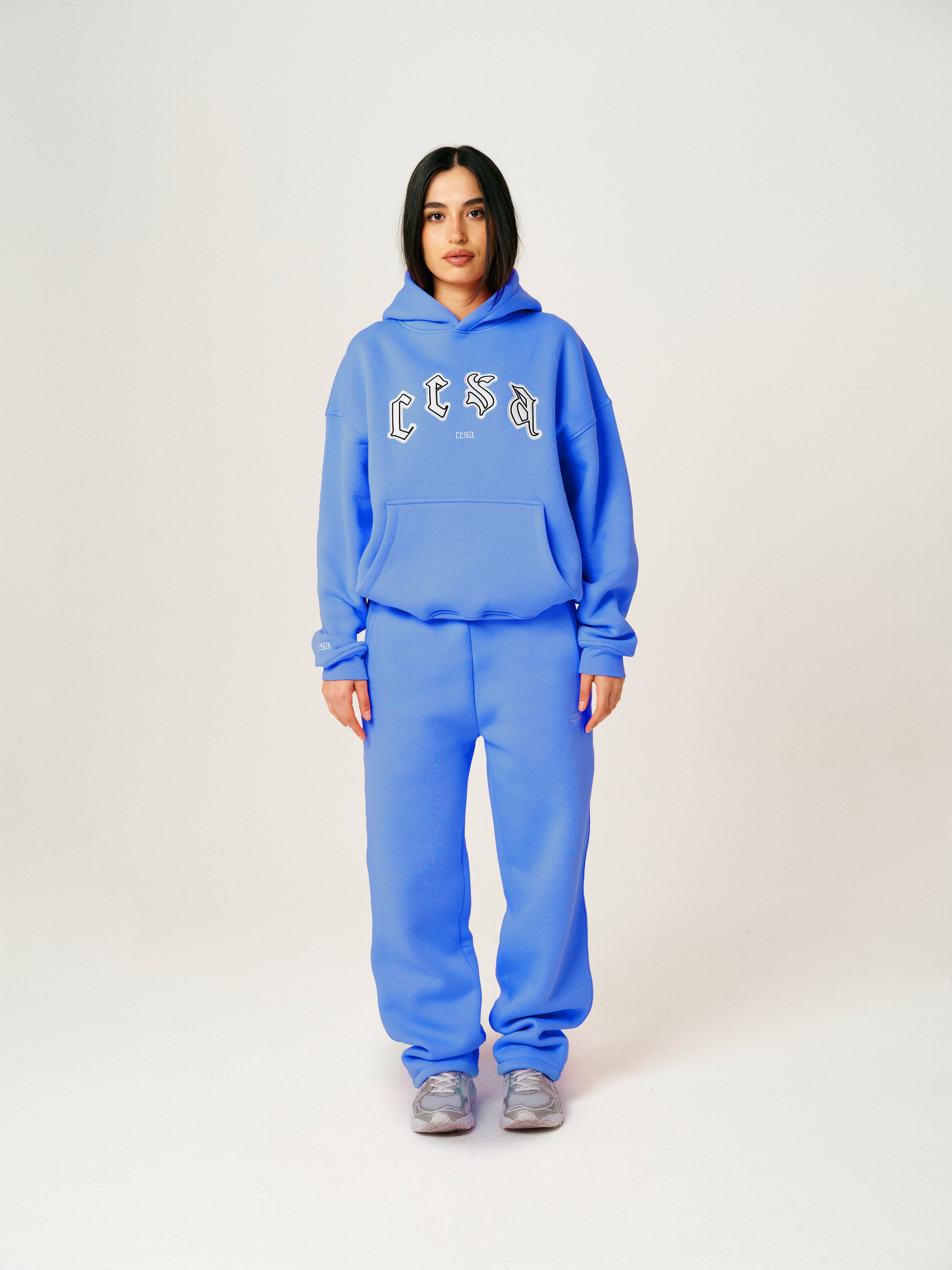 C1 HOODIE "BABY-BLUE"