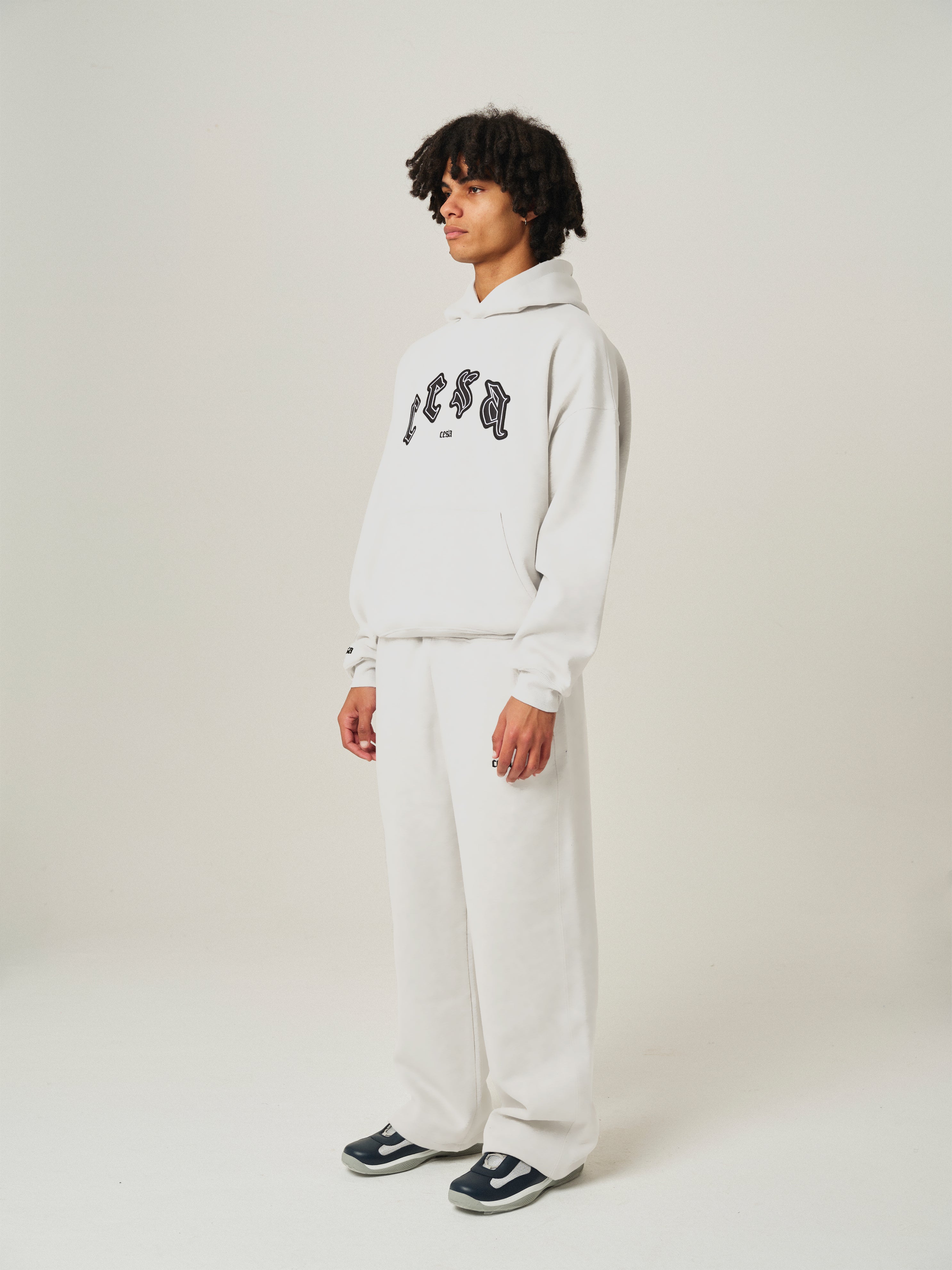 C1 HOODIE “CREAM WHITE“
